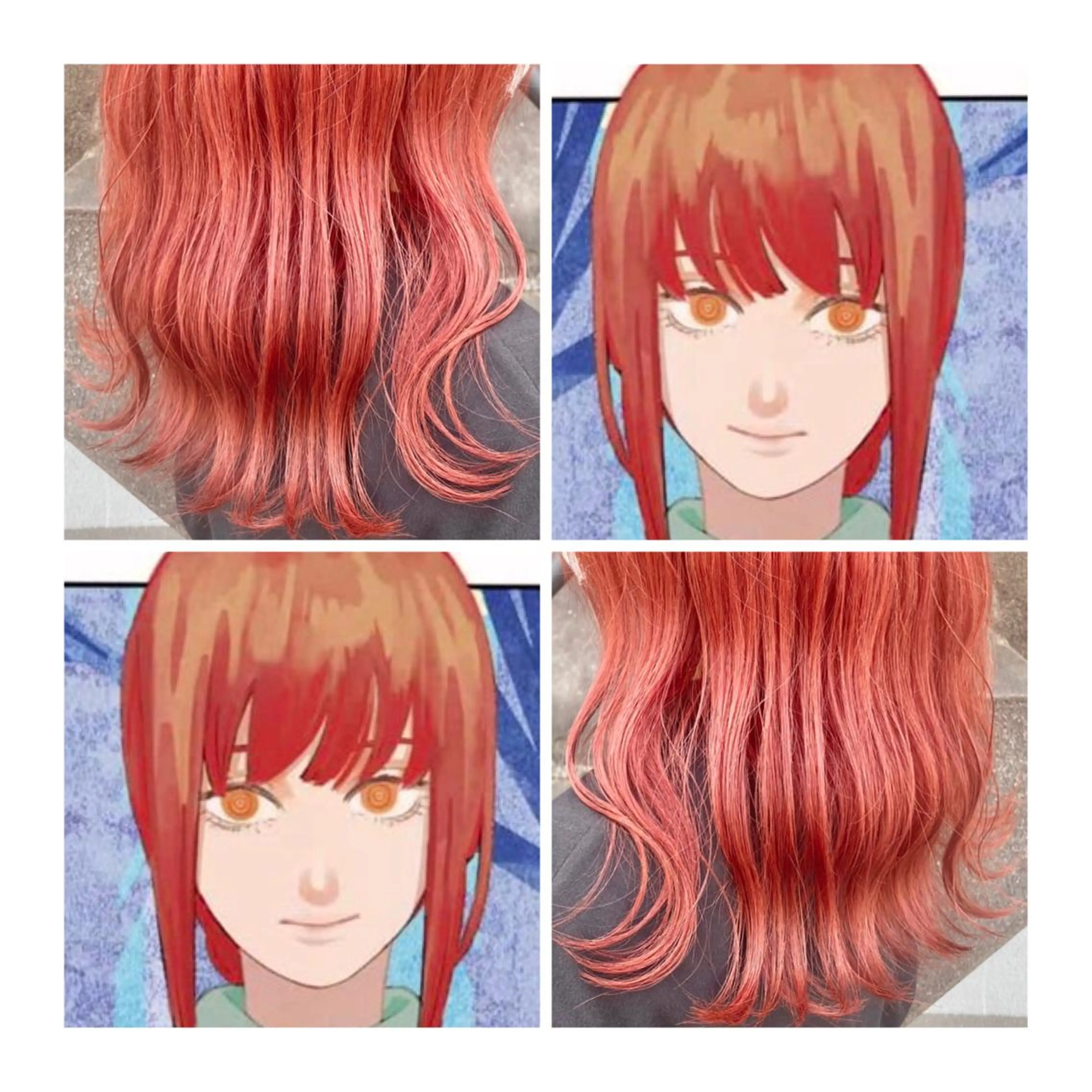 ミディアム カラー GARU-ガル-所属・TSUNO🦖 派手髪/オタク美容師のヘアスタイル