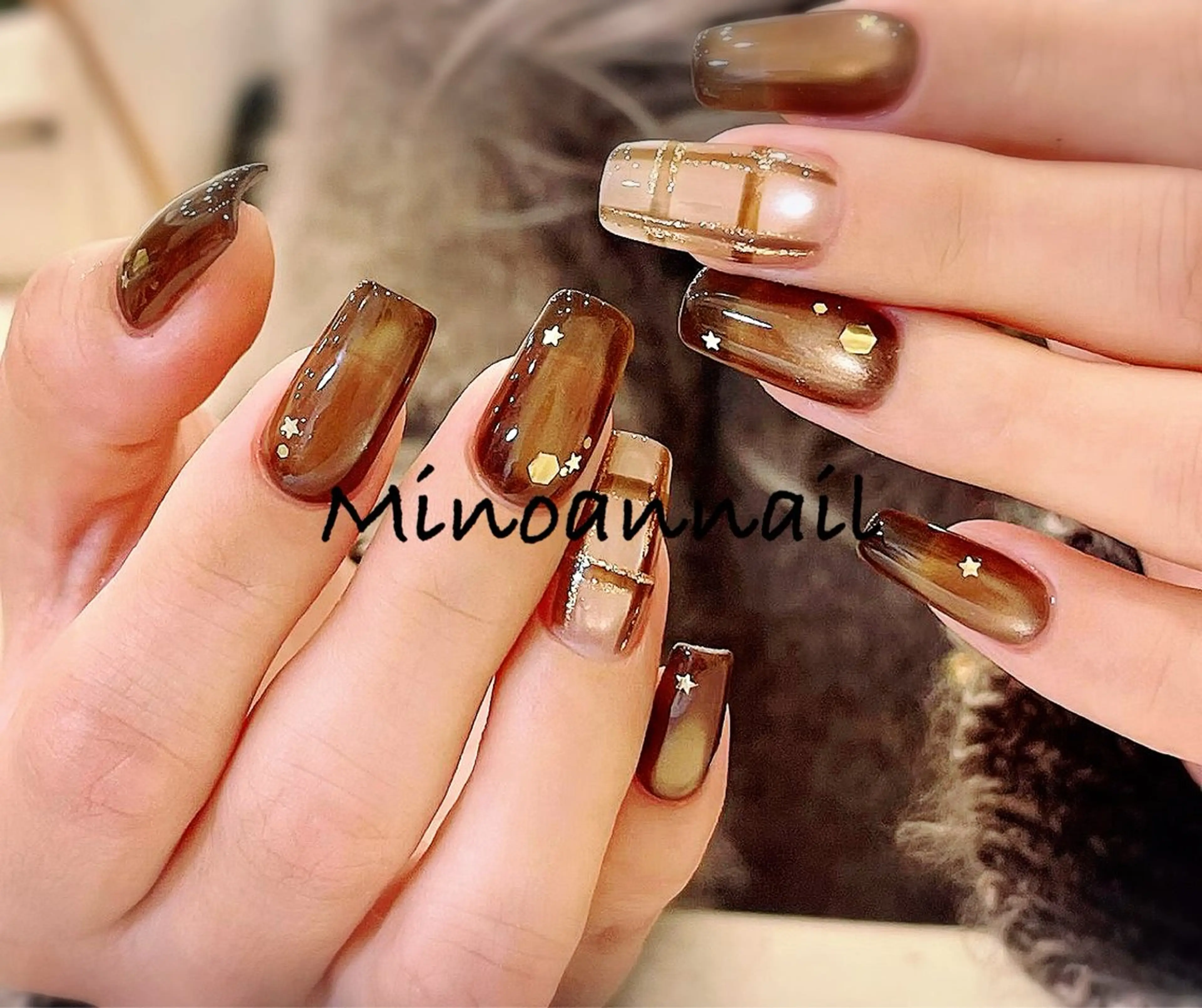 ネイル 美ノ庵ネイルサロン メトロポリタン前店のネイルデザイン