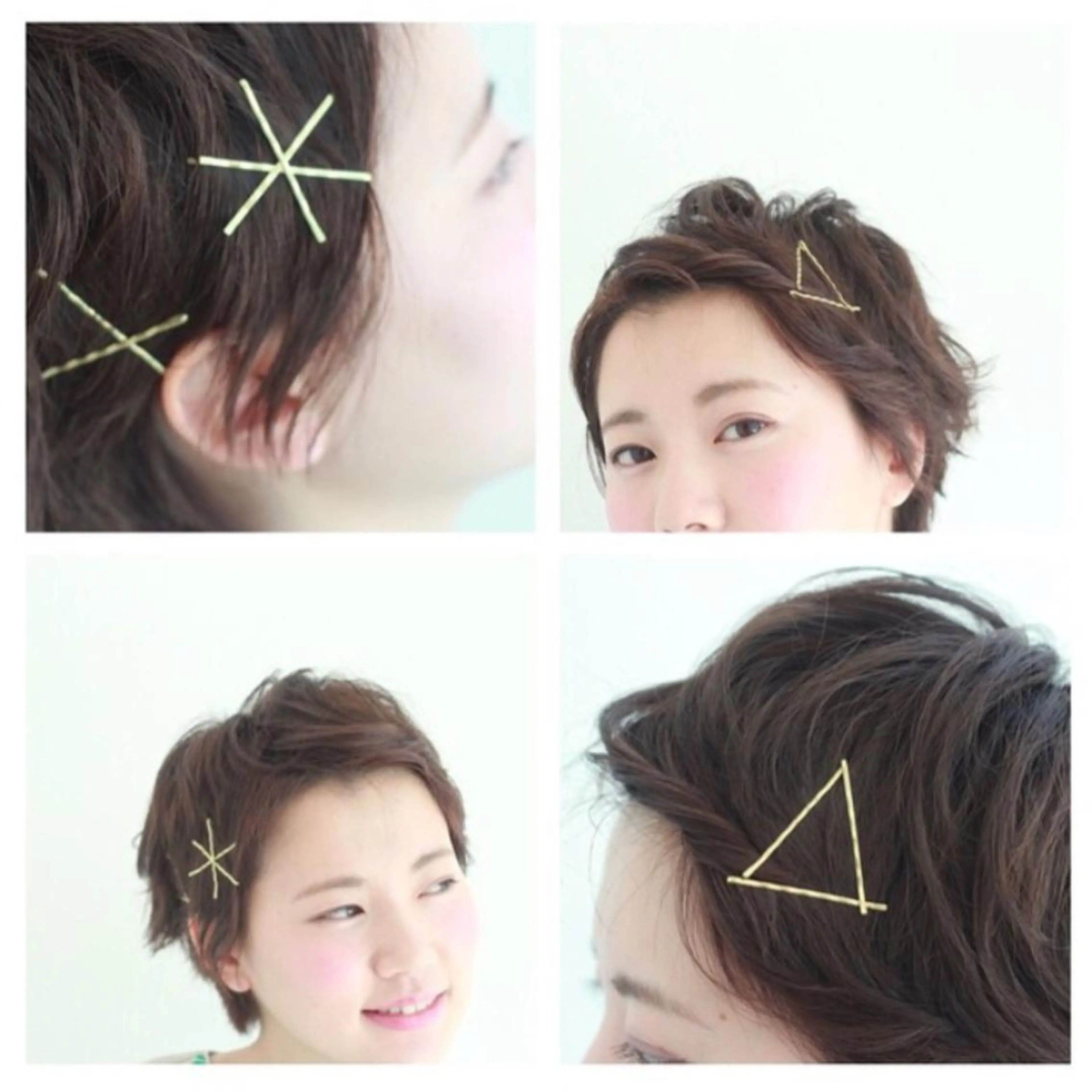 ショート ヘアアレンジ ショートヘア カット 高木 麻知子のヘアスタイル