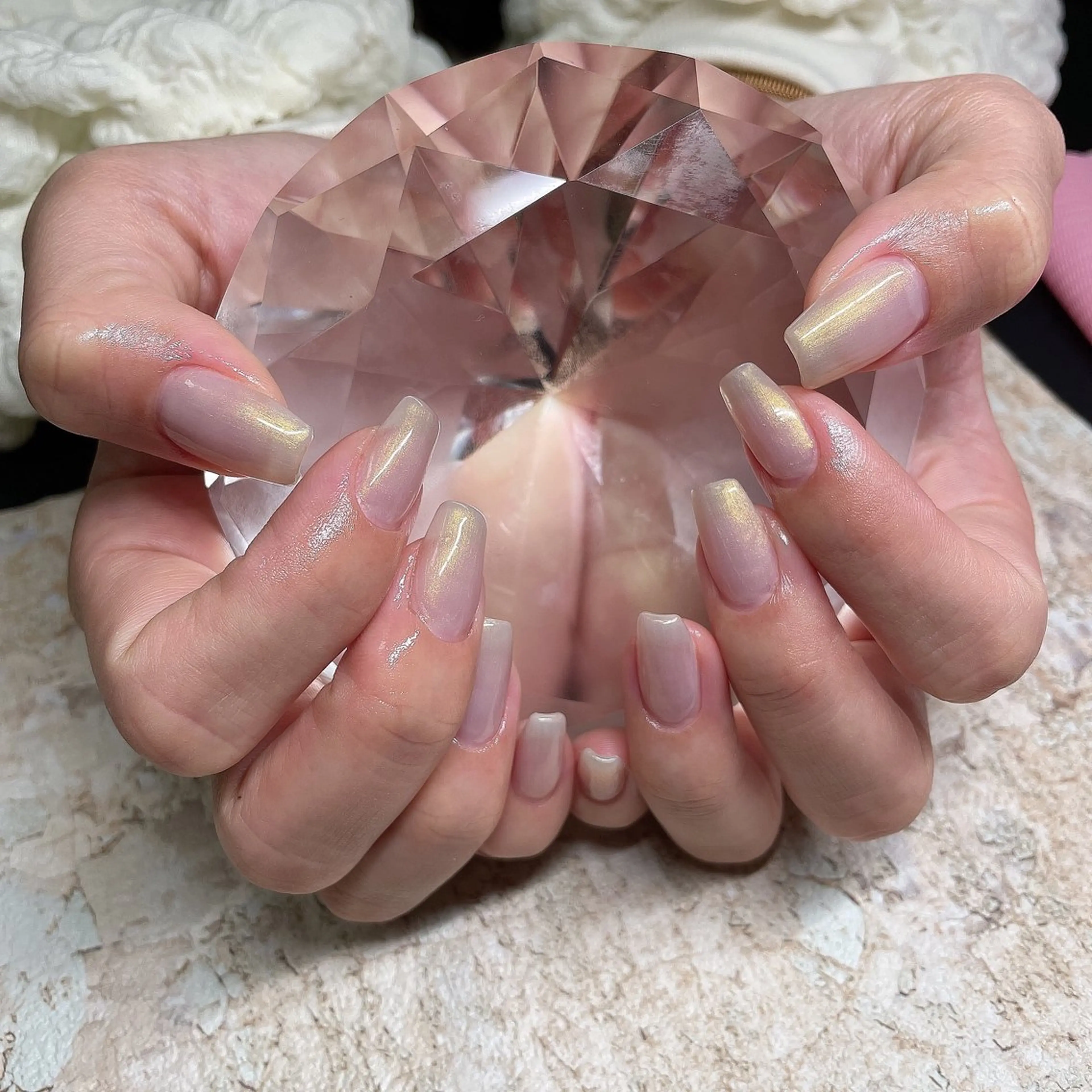 ネイル アートネイル フレンチネイル ジェルネイル グラデーション 韓国ネイル ハンドネイル ハンドケア Nail room Bimano所属・Bimano seica♡+°のネイルデザイン