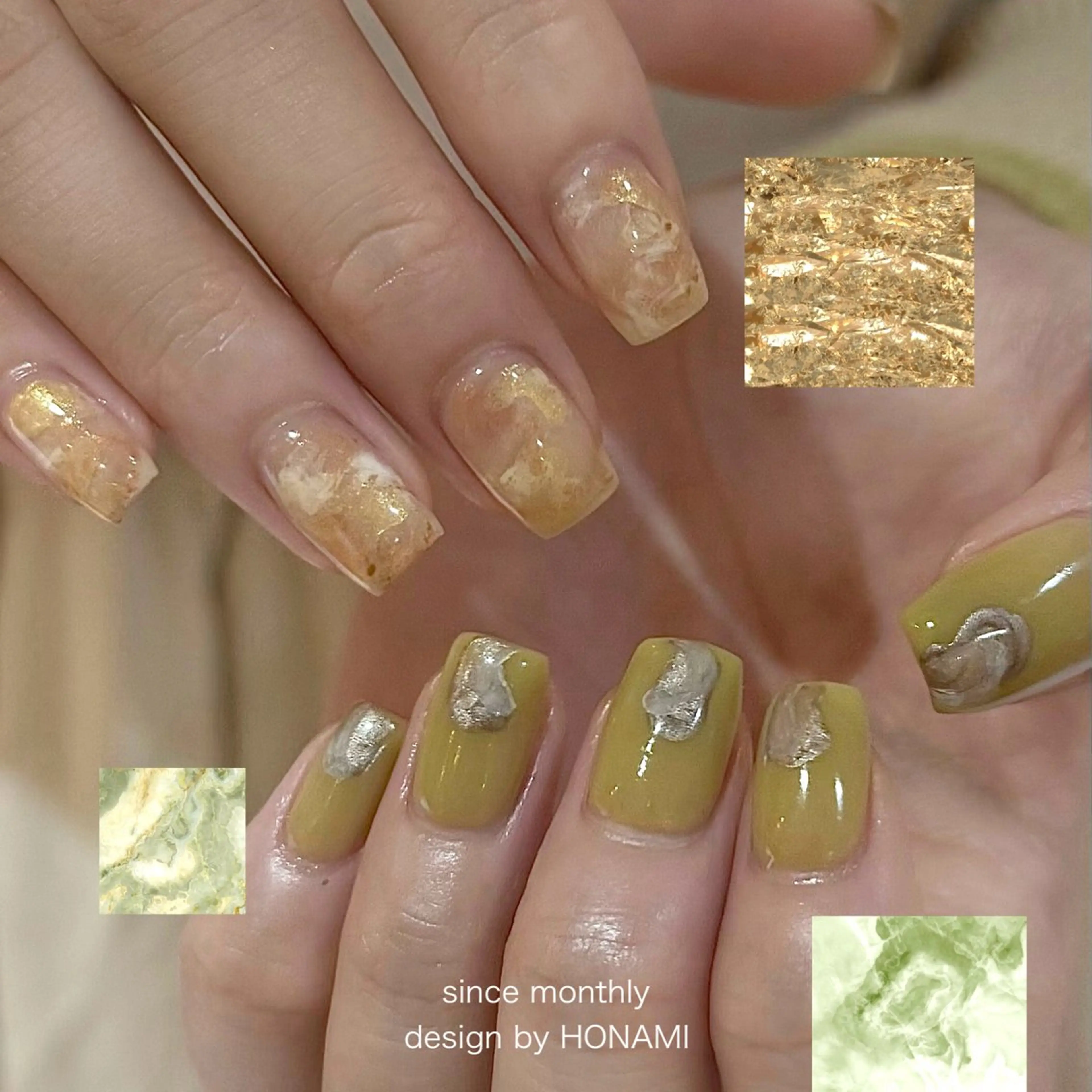 ネイル ニュアンスネイル ハンドネイル パラジェルプレミアムサロン　SINCE所属・HONAMI パラジェル専門店のネイルデザイン
