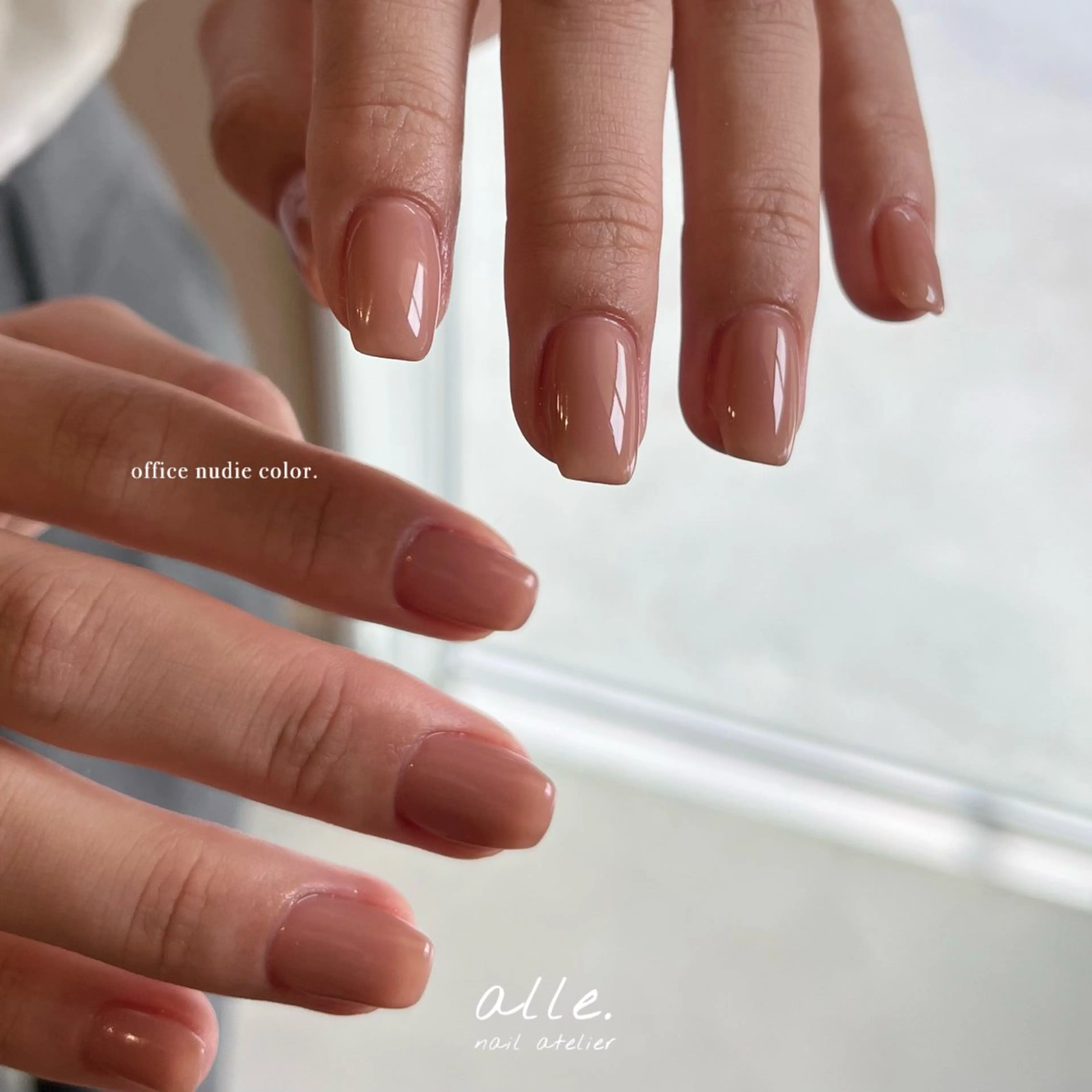 ネイル ハンドネイル atelier alle.のネイルデザイン