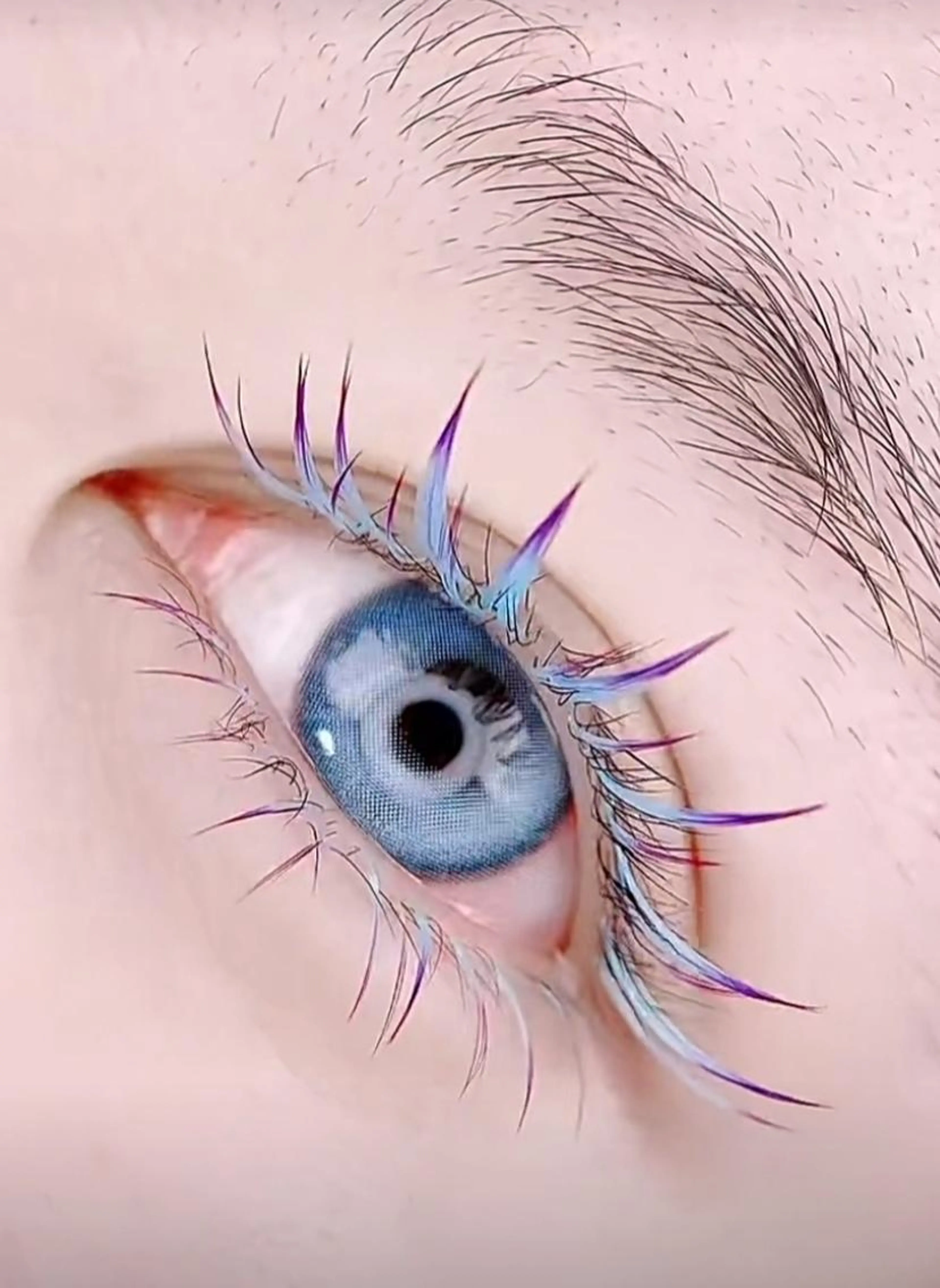 【🌸花火🎇🦄限定🌺】🌈夏花火🎆漫画デザイン🌈500本➕下まつげ30本、コーティング付🌼の写真