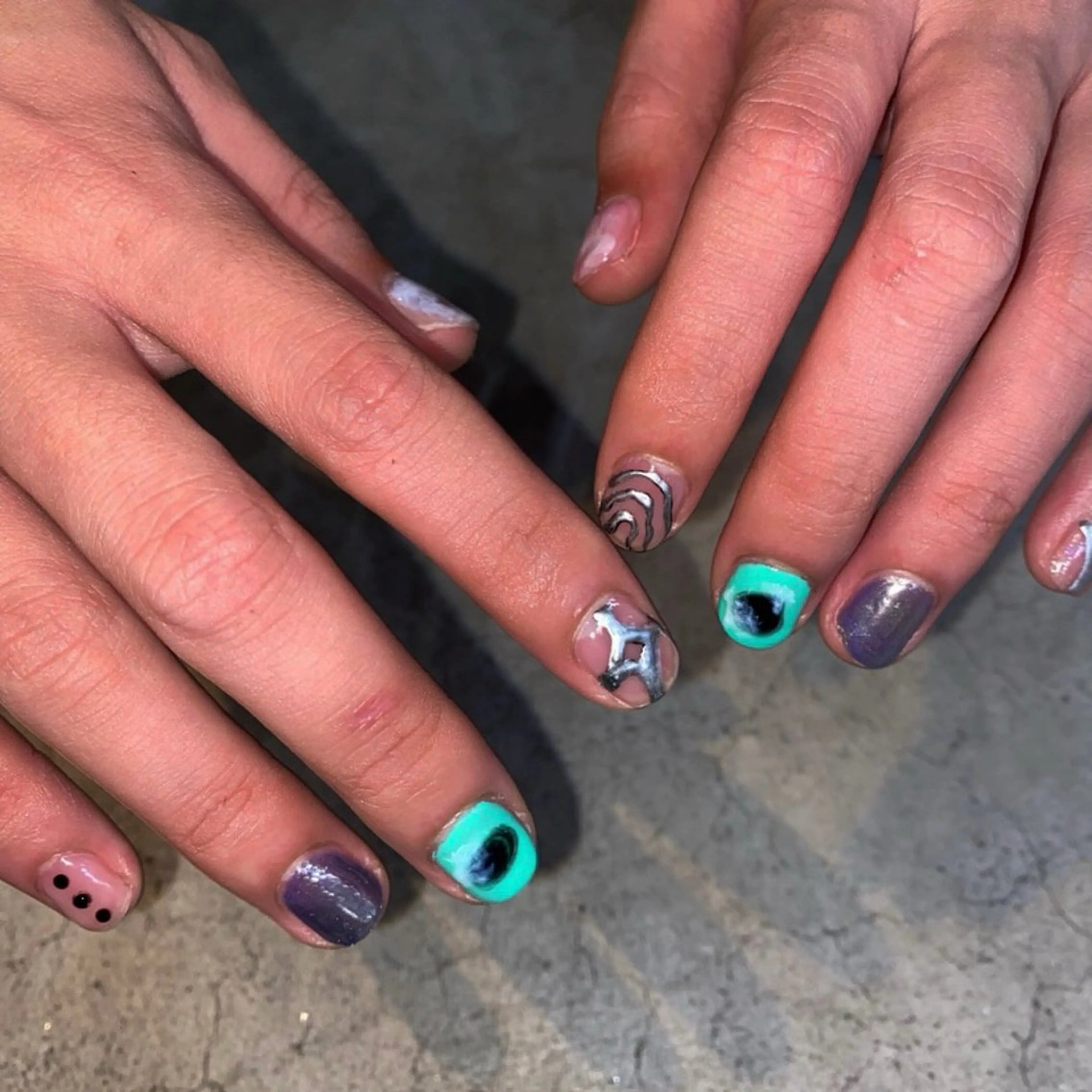 ネイル ticro所属・ヘア・ネイル yutsukIのヘアスタイル