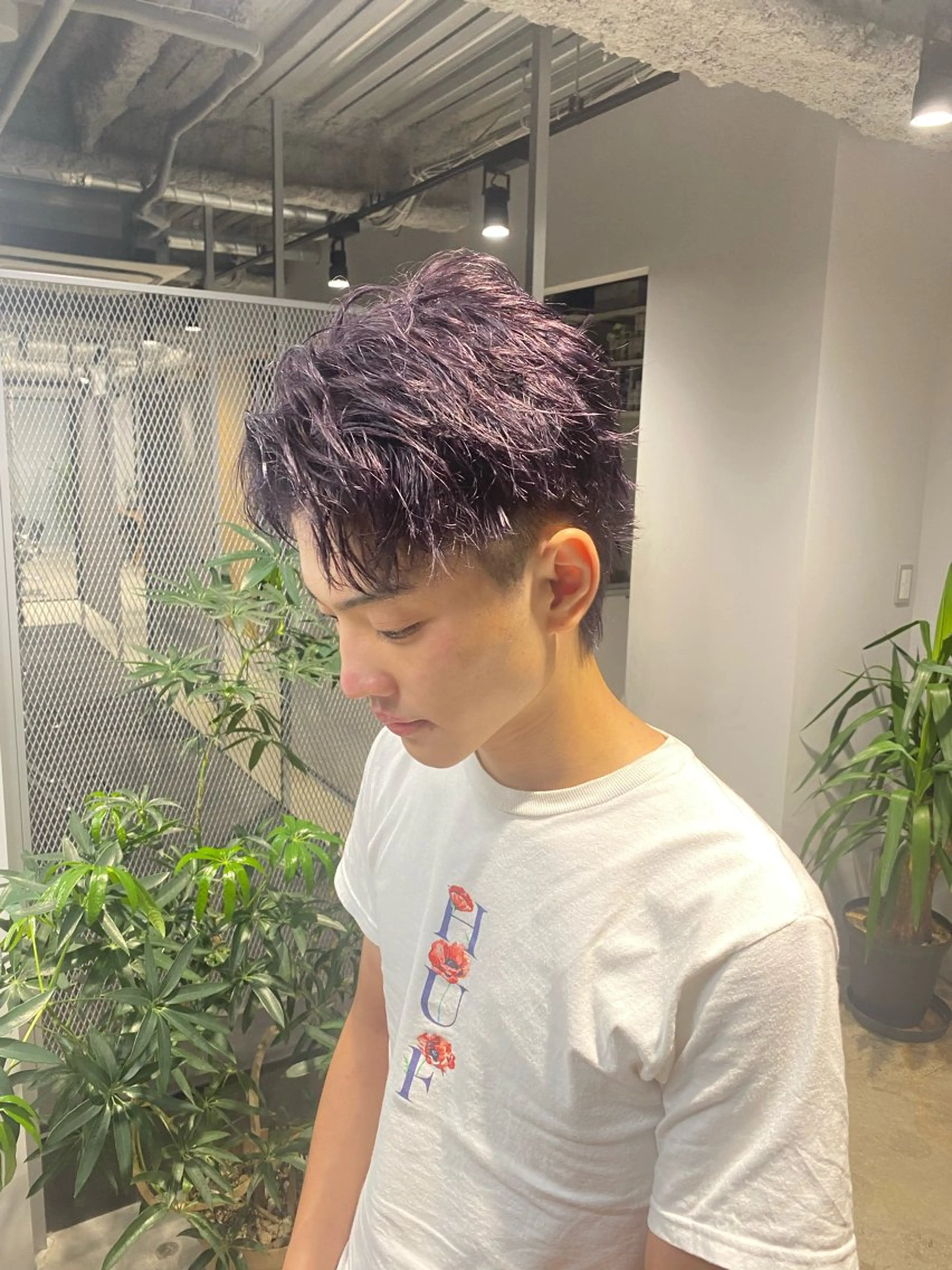 ショート メンズ メンズブリーチ 村田 健のヘアスタイル