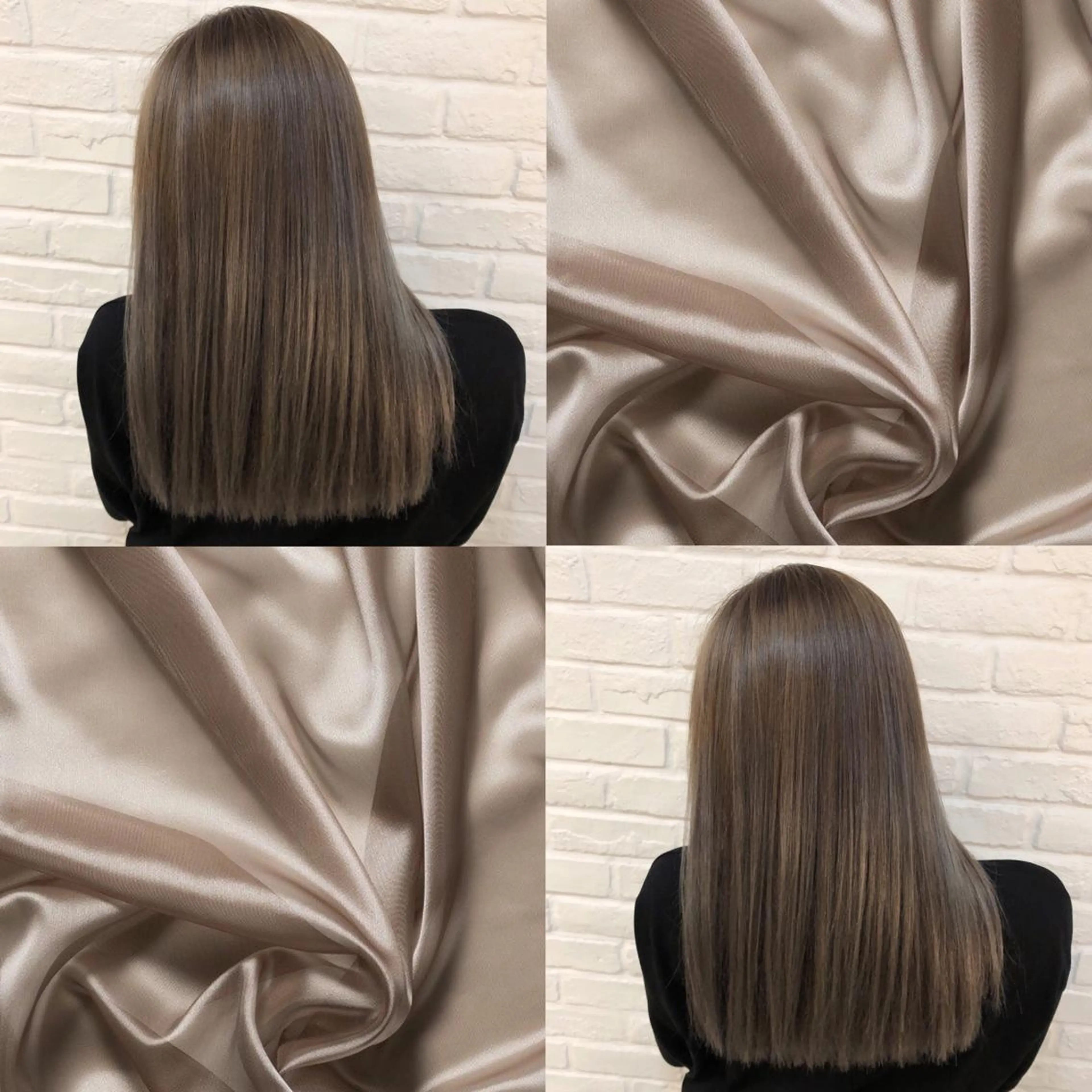 ロング カット ヘアカラー 青木 りおのヘアスタイル