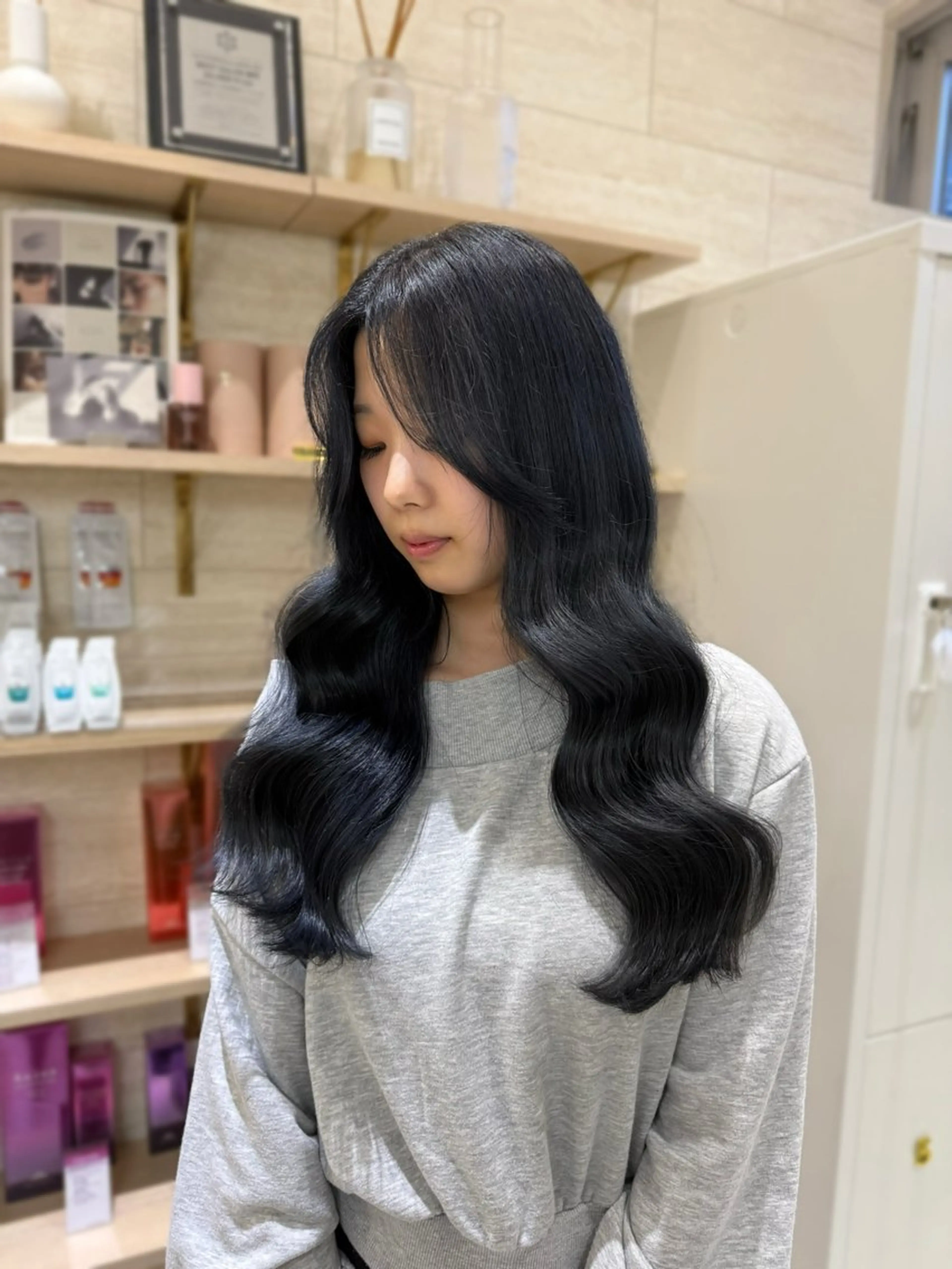 ロング カット ヘアカラー トリートメント Zina 熊本店 ワンホン/Juranのヘアスタイル