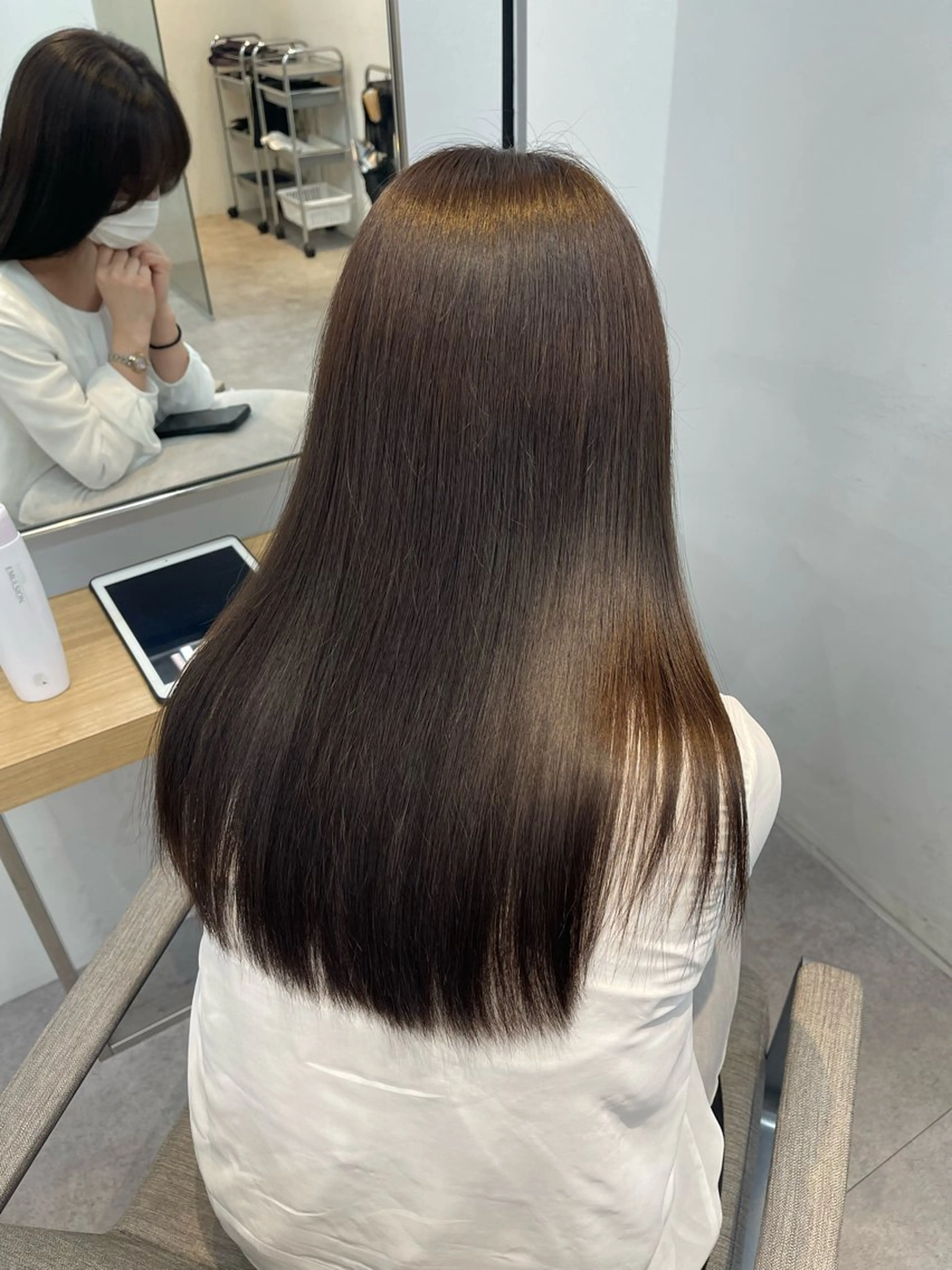 ロング カラー ブラウンカラー モカブラウン 髪質改善 トリートメント ciel hairdesign所属・綱島/髪質改善 /艶髪/ルキヤ‎‎のヘアスタイル