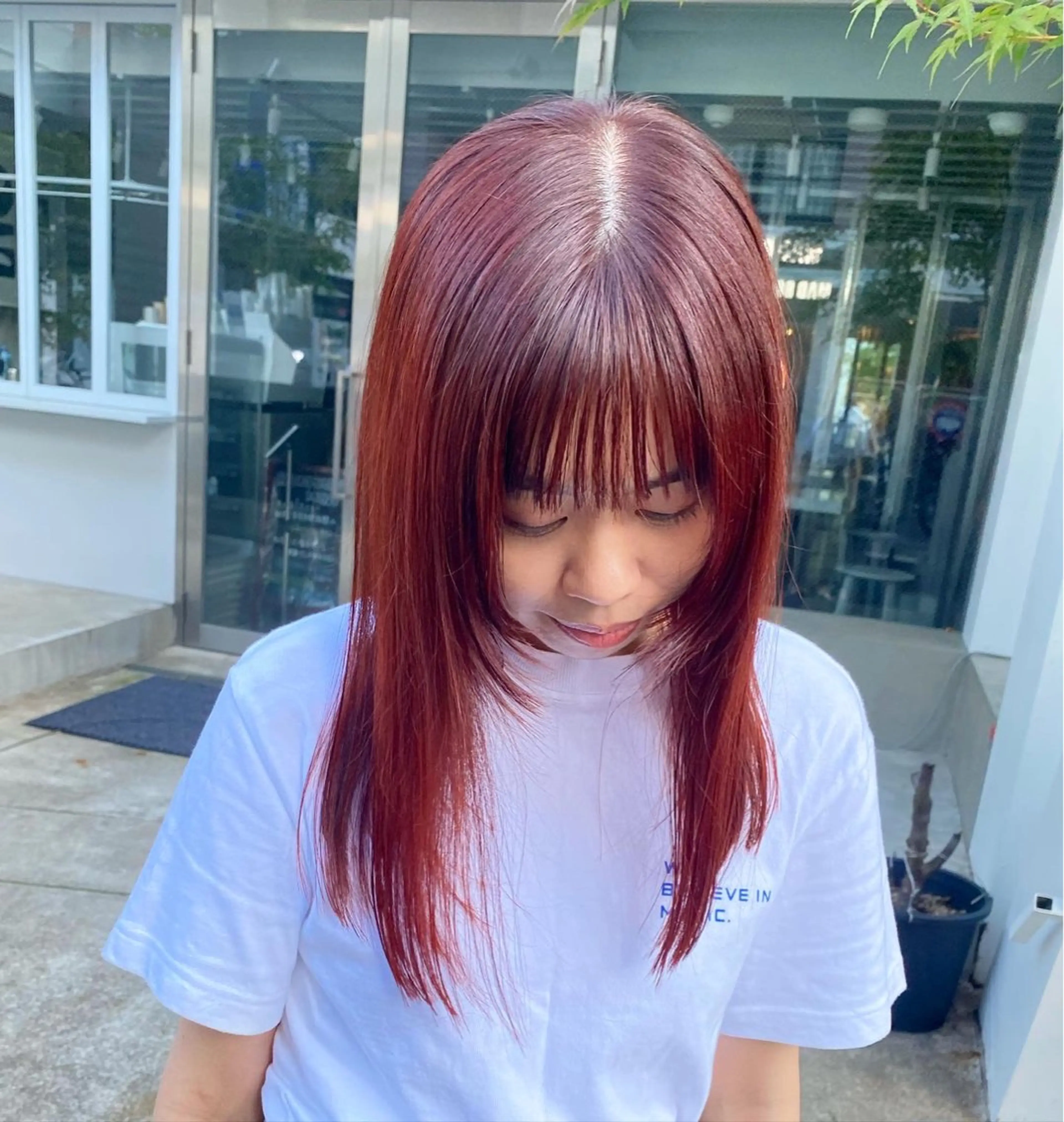 ロング カラー 艶カラー 🤍🫧/makoのヘアスタイル