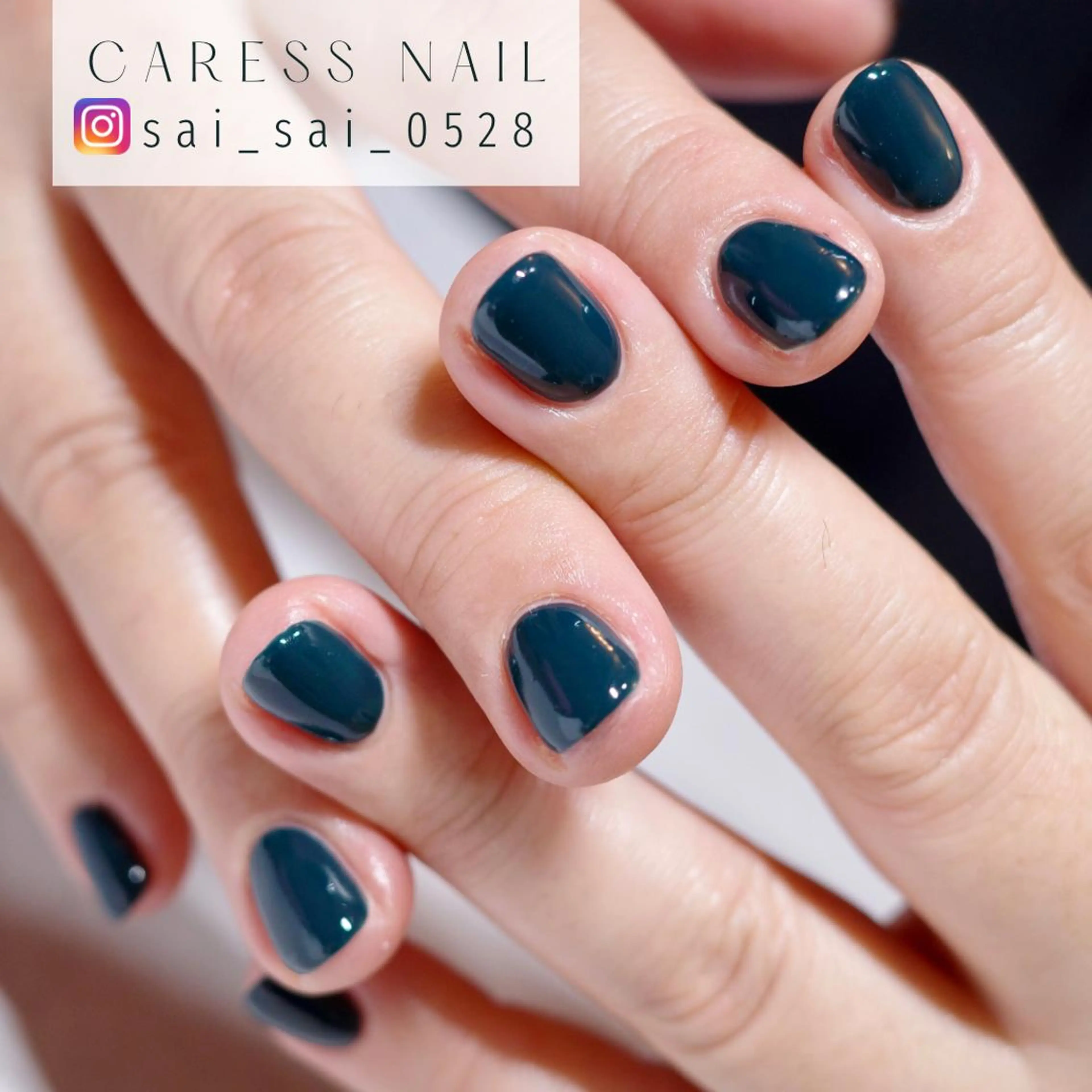 ネイル ハンドネイル caress  nail カレスネイル　代々木上原所属・カレスネイル さいのネイルデザイン