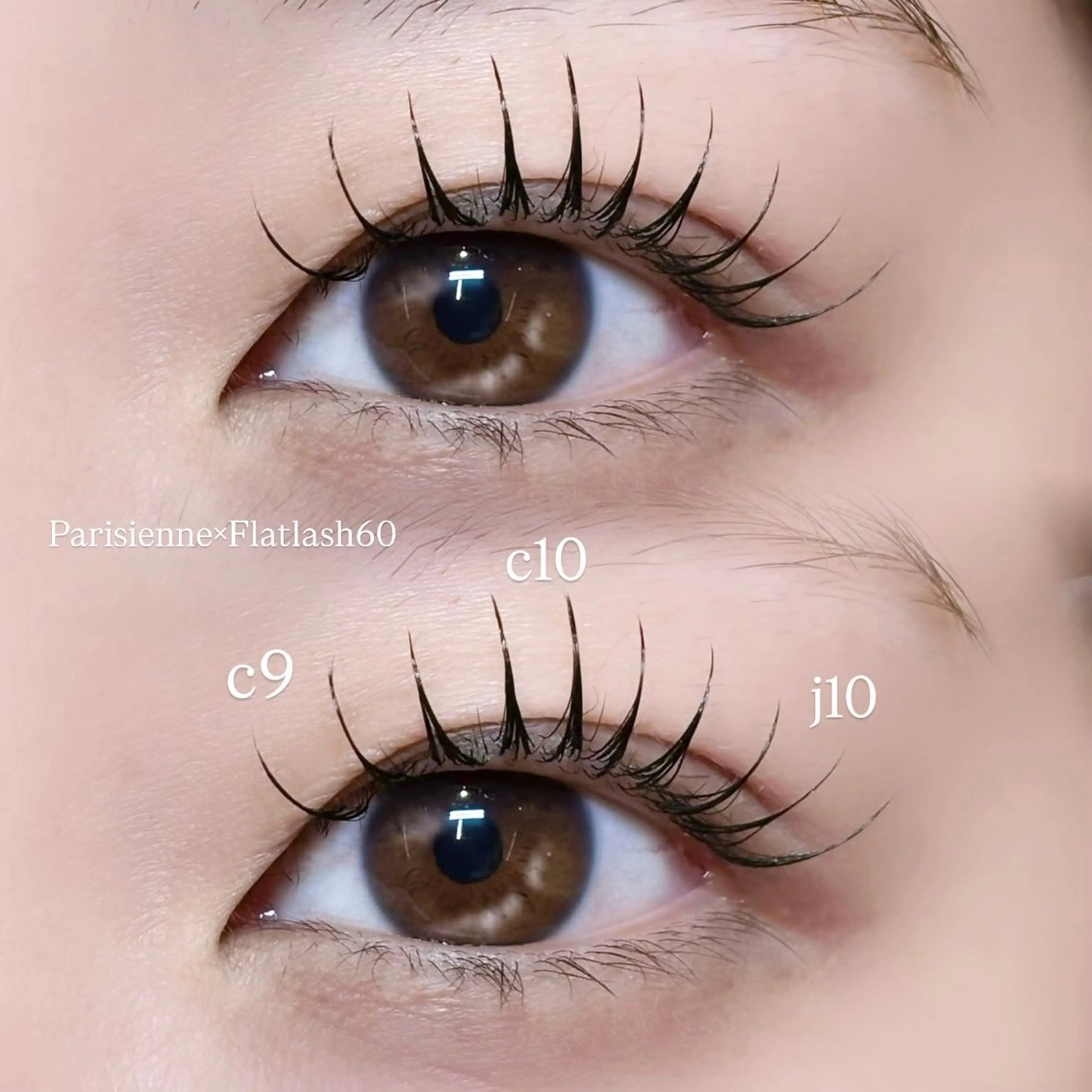 マツエク・マツパ フラットラッシュ パリジェンヌラッシュリフト eyelist🎀 FUCHIWAKIのマツエク・マツパデザイン