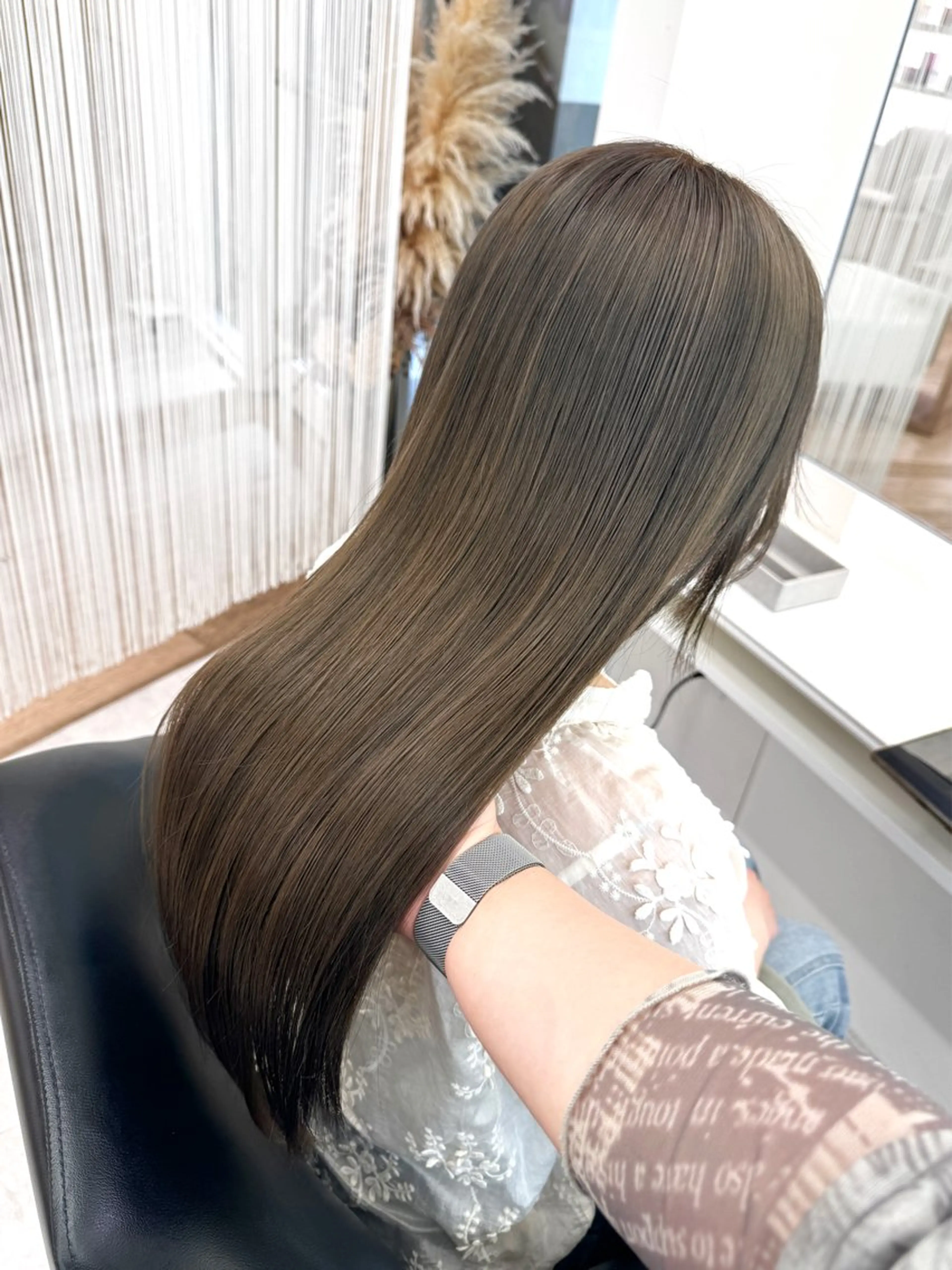 ロング カラー カット ヘアカラー ♡ParveMix 花房 菜乃♡のヘアスタイル