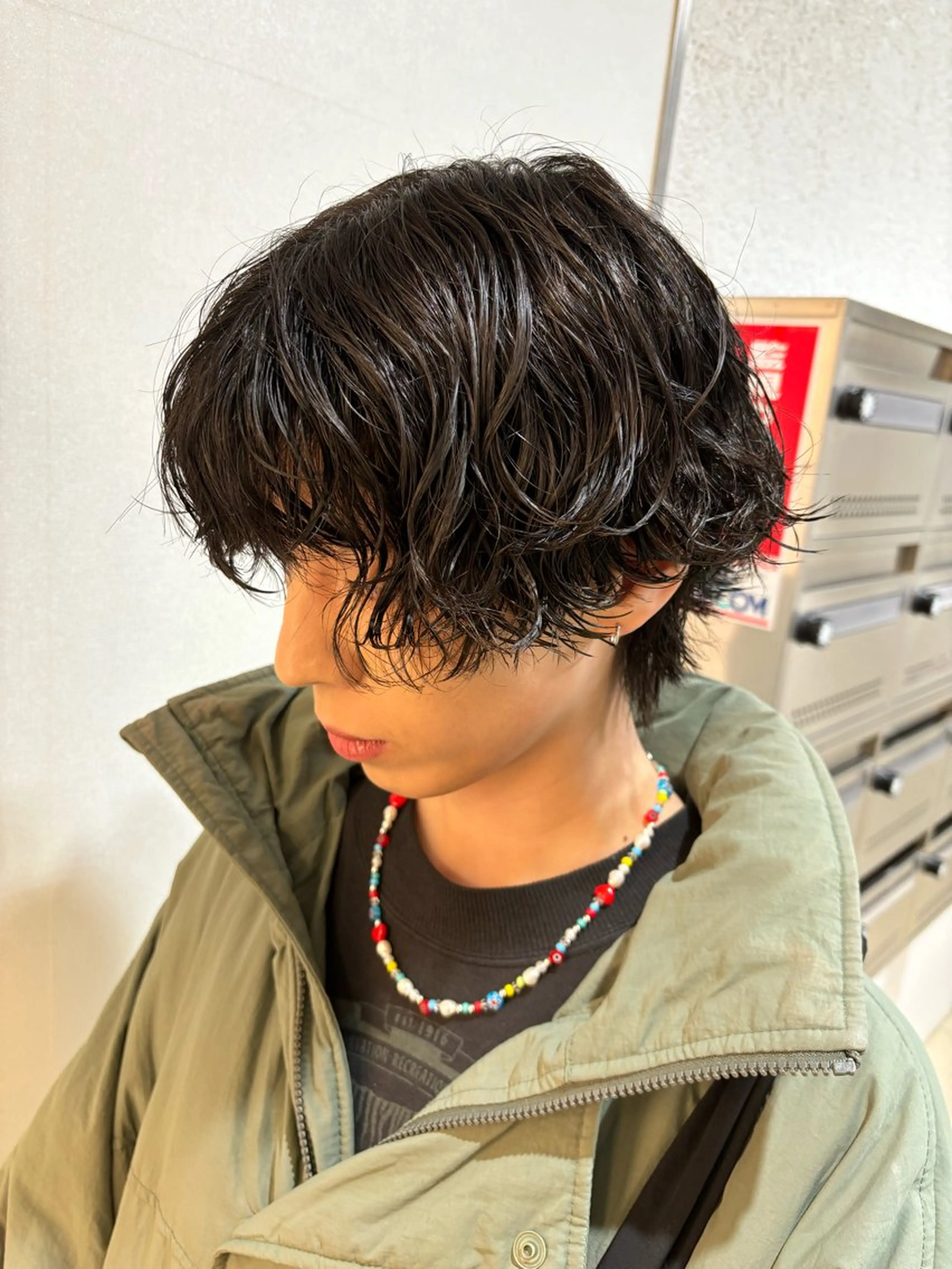 ショート パーマ ショートヘア パーマ 札幌パーマ 髪質改善/後藤海音のヘアスタイル