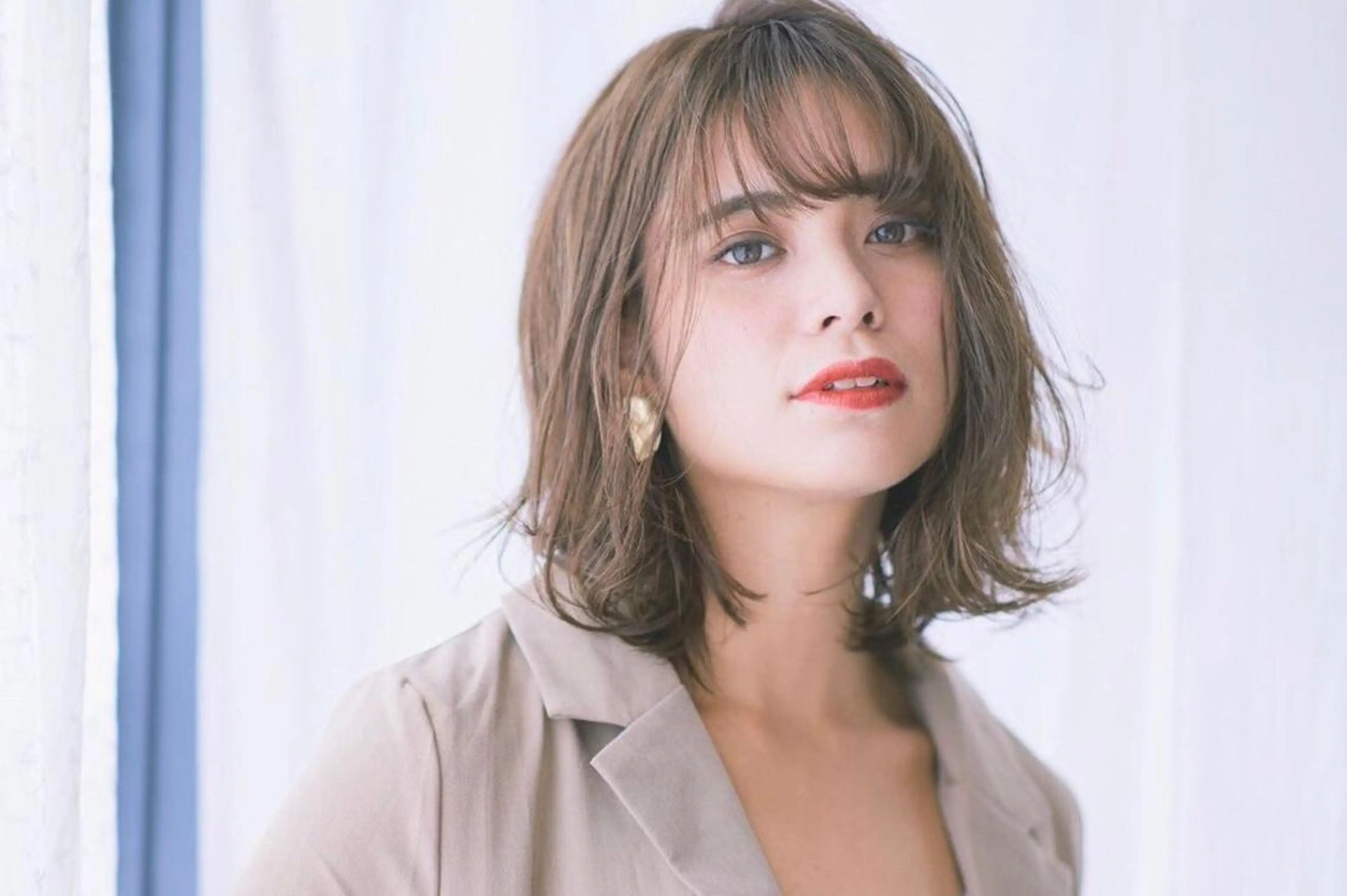 ミディアム カラー 沙奈 /さなのヘアスタイル