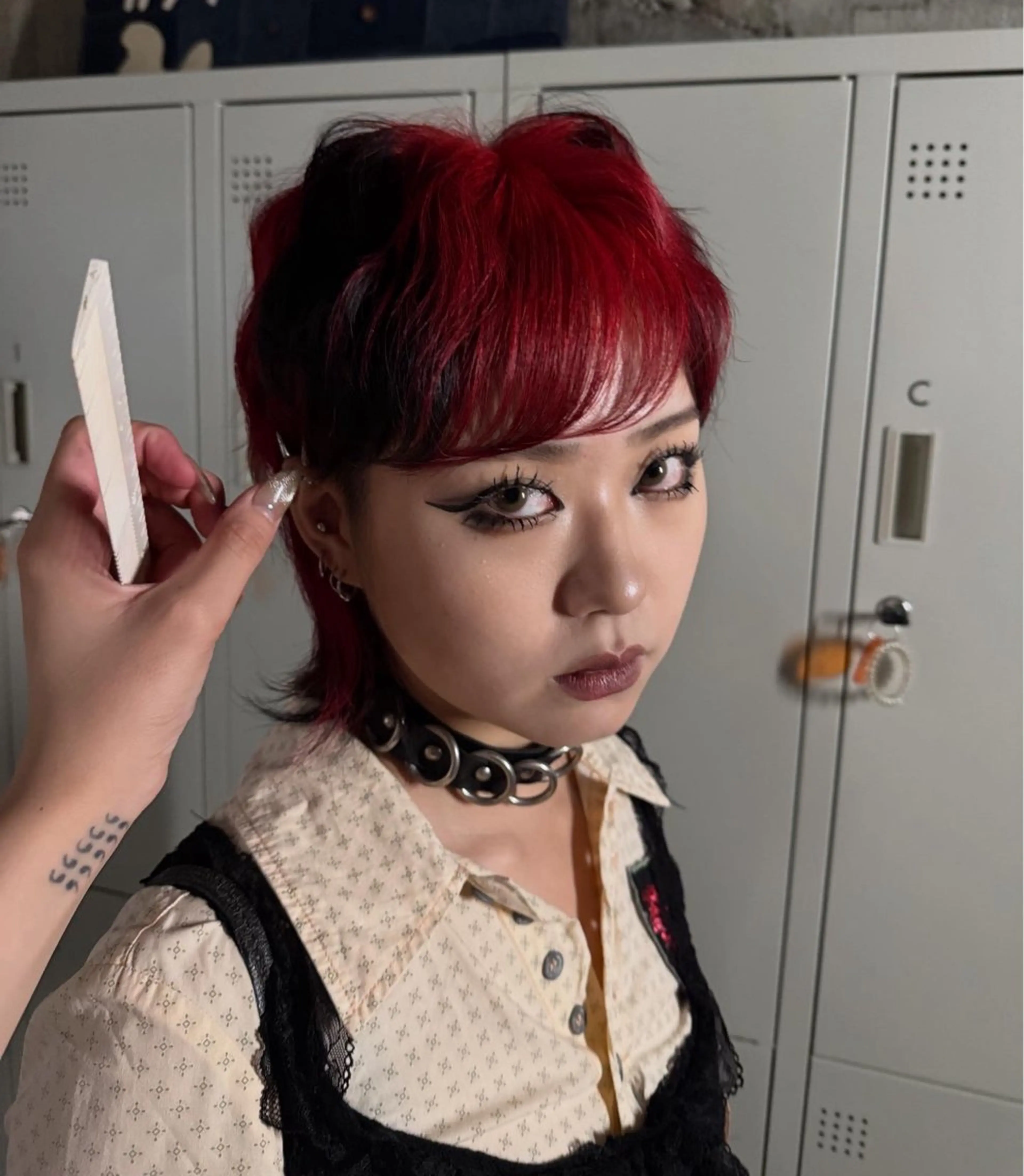 ショート ヘアカラー 庄田 弥澄のヘアスタイル