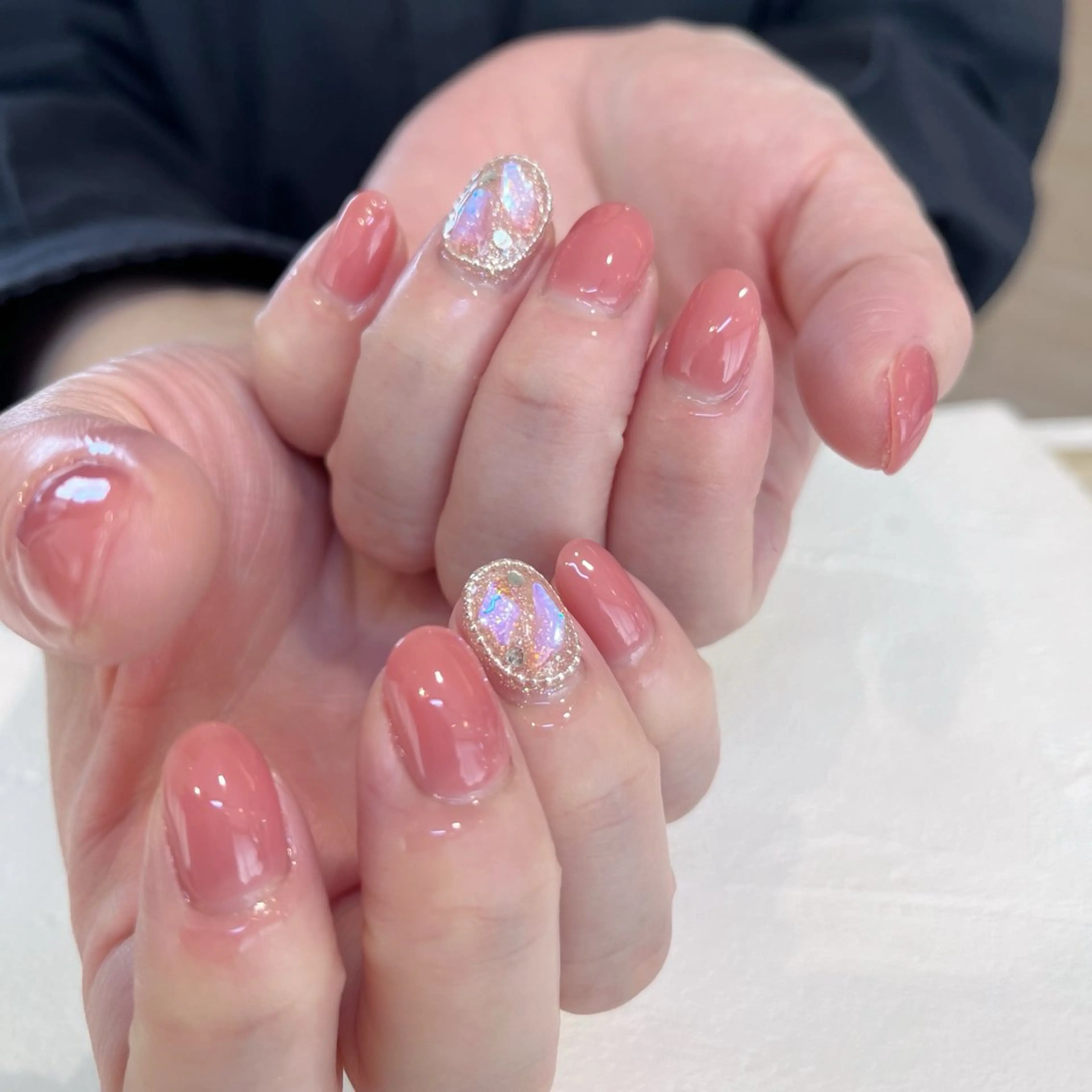 ネイル ハンドネイル 鈴木 里奈のネイルデザイン