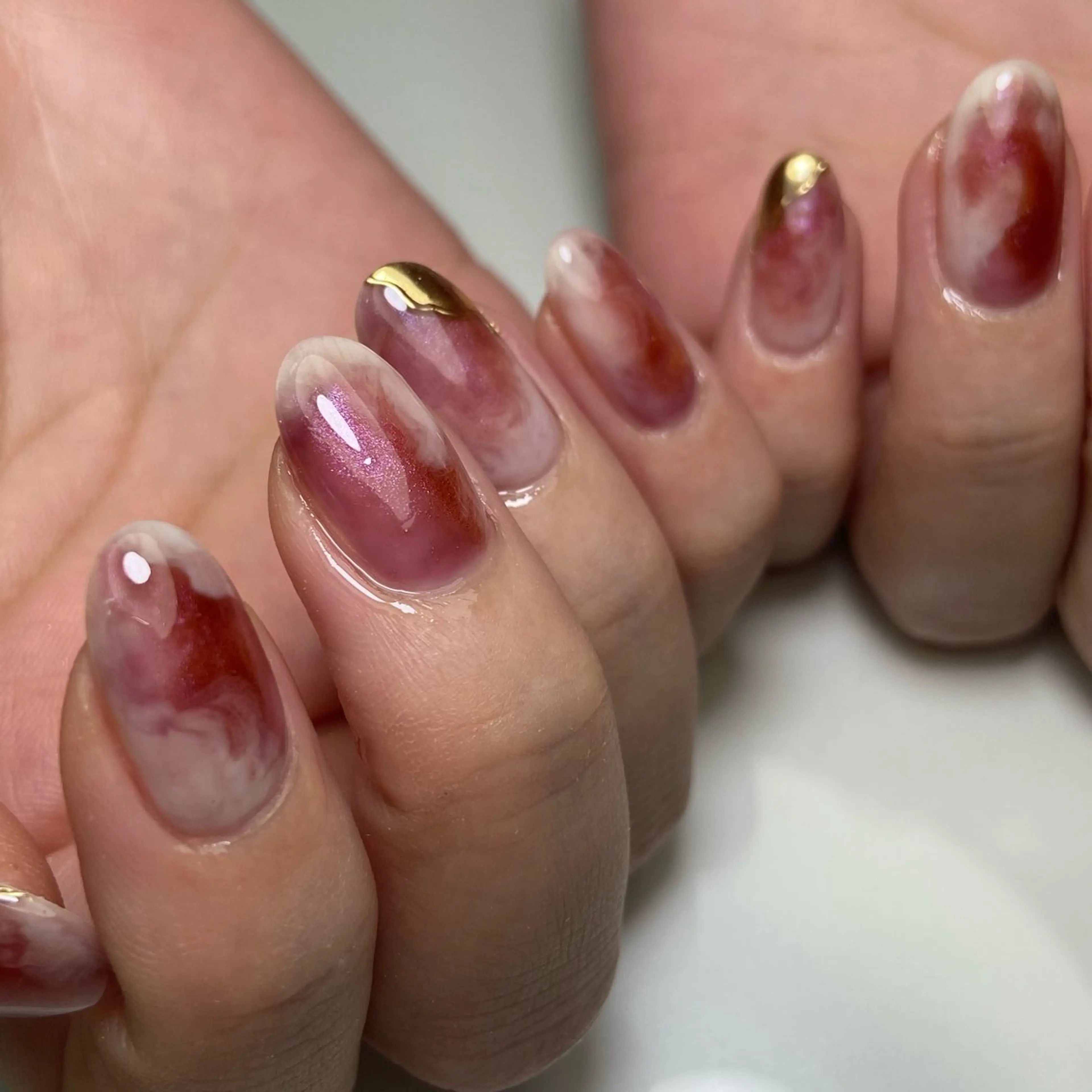 ネイル ハンドネイル nail salon Lumièreのネイルデザイン