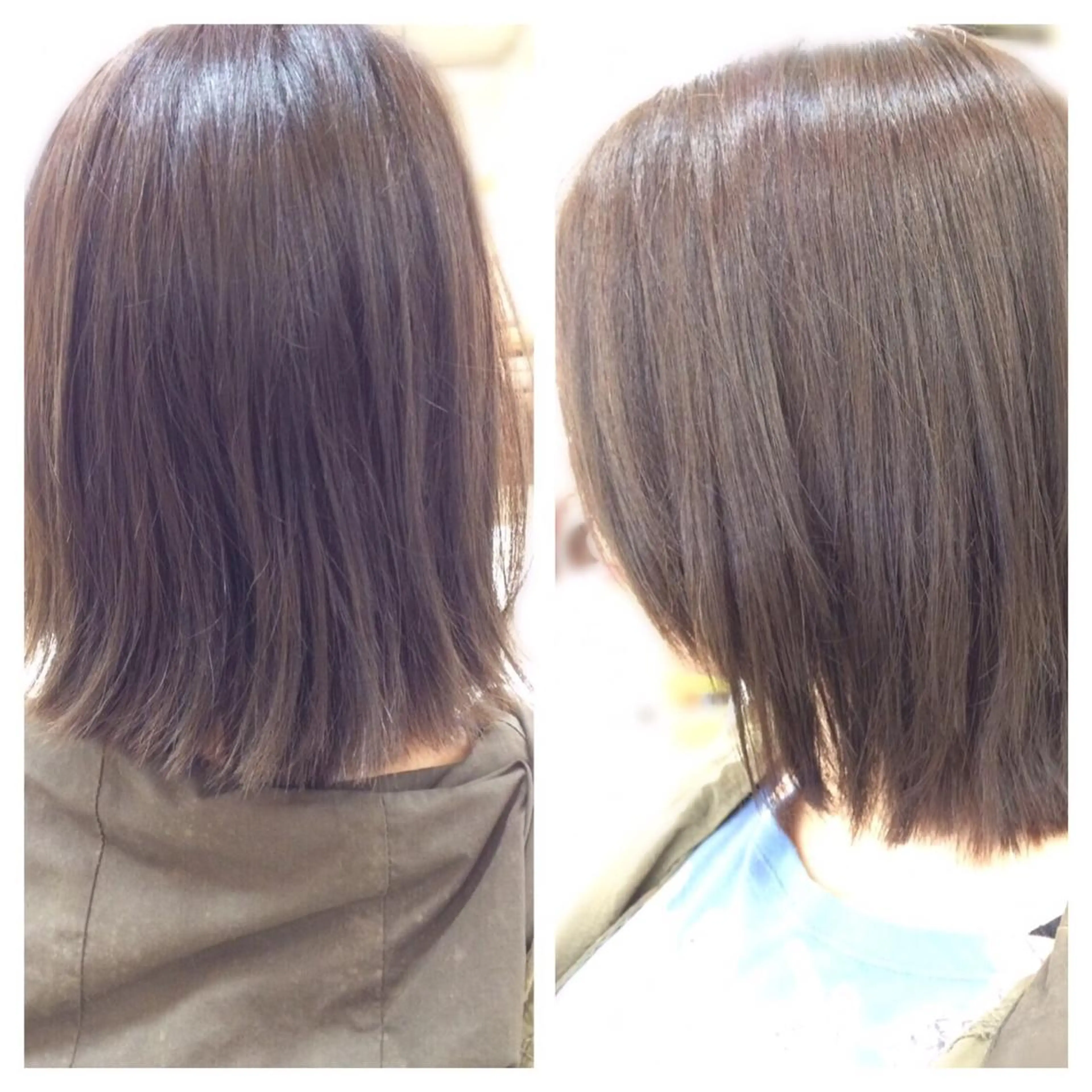 ミディアム 切りっぱなしボブ ボブ いけだ ゆうのヘアスタイル