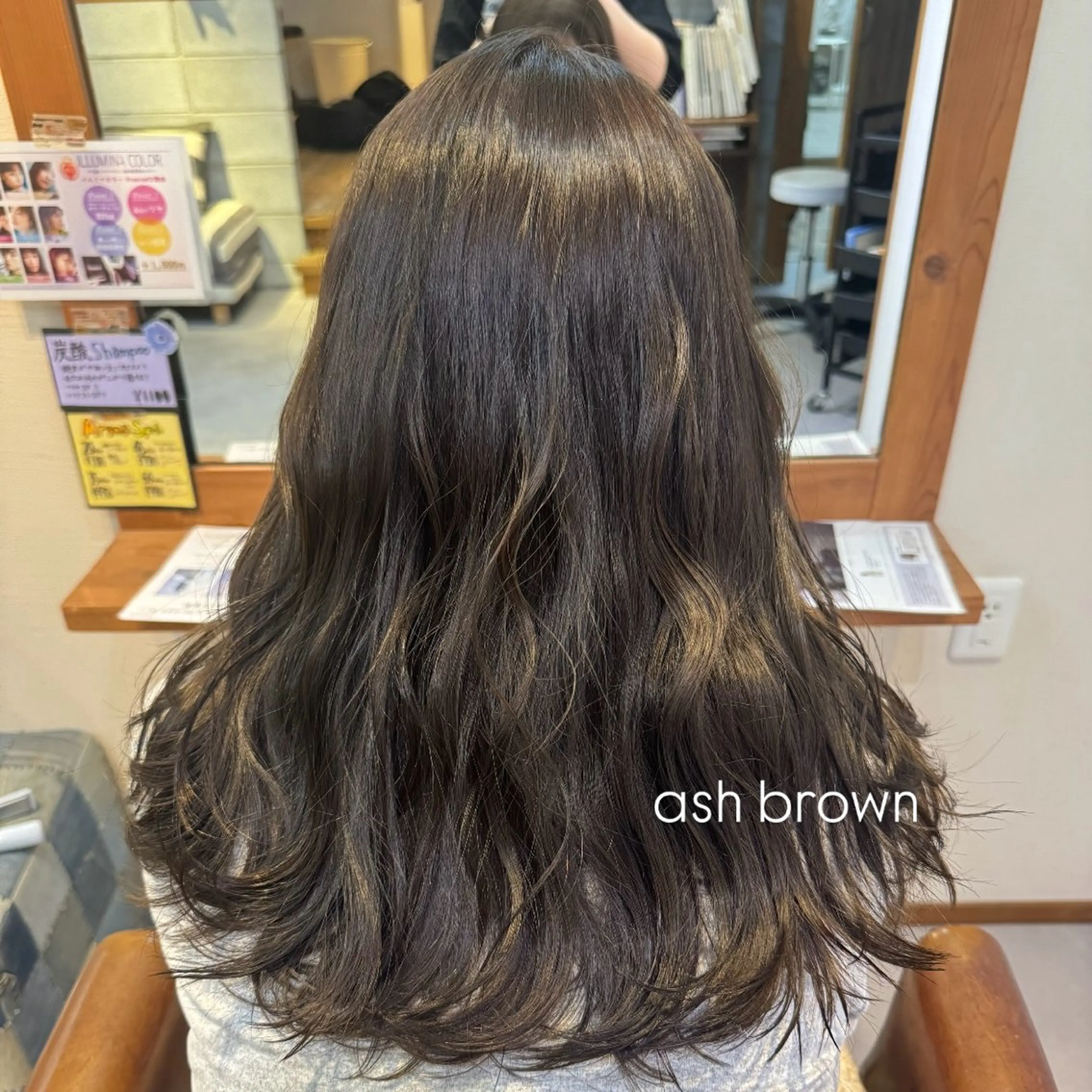 ロング カラー ブラウンカラー 透明感カラー オレンジ Revie  hair所属・Hiyori/透明感 /ボブ/矢場町のヘアスタイル