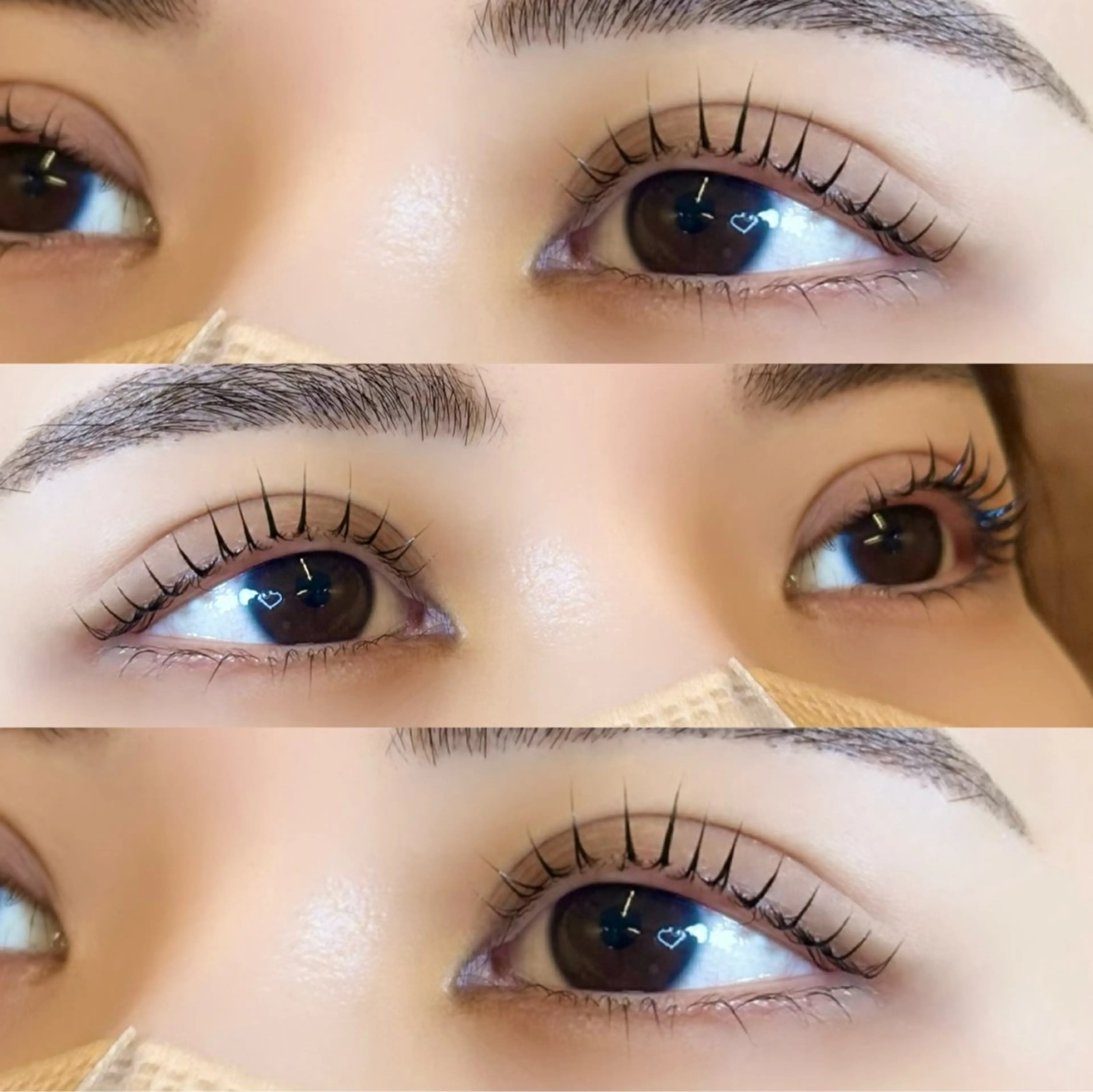 マツエク・マツパ パリジェンヌラッシュリフト マツパ emiri🍒 @illu6_6nのマツエク・マツパデザイン