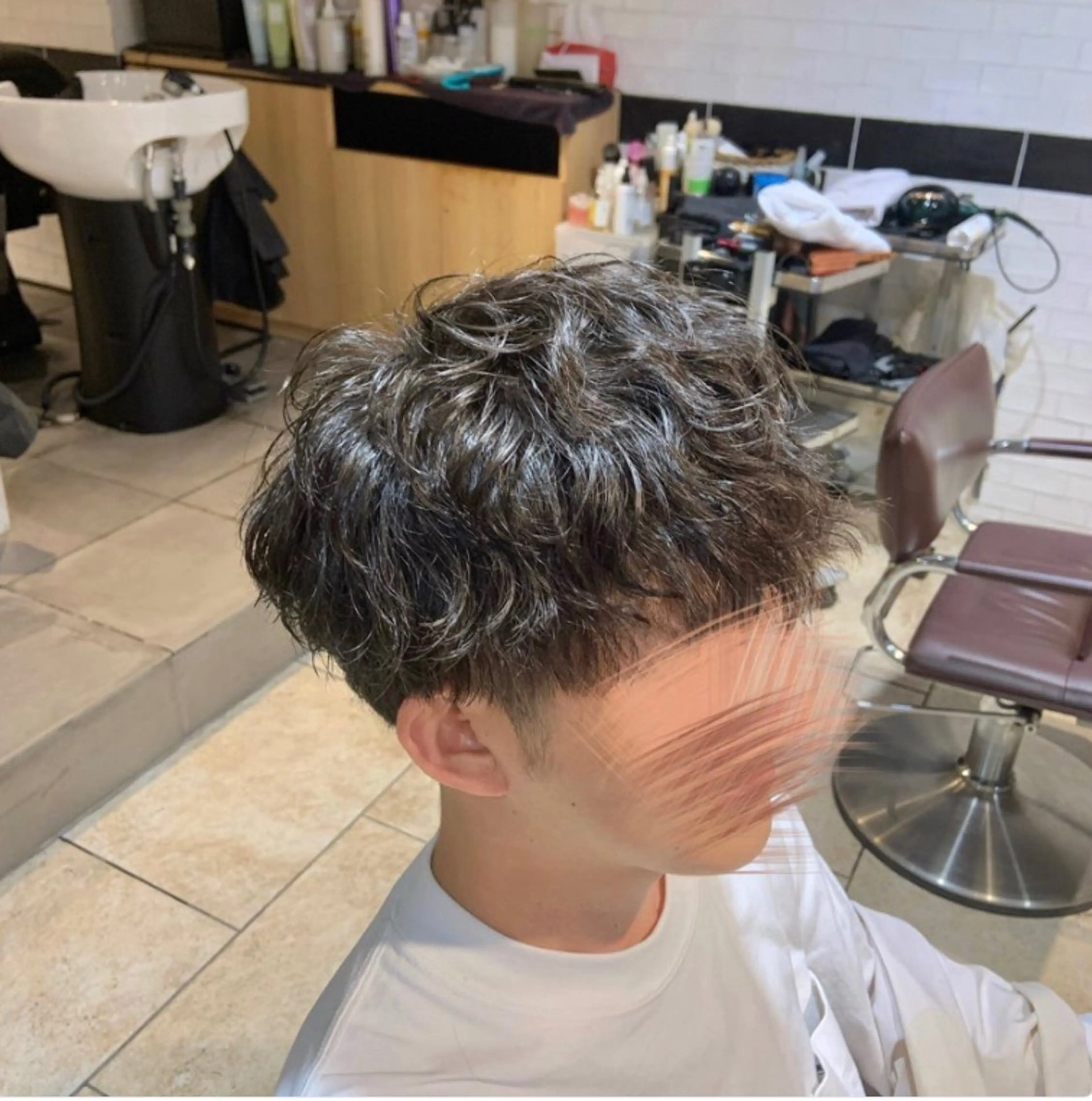 カット&パーマの写真