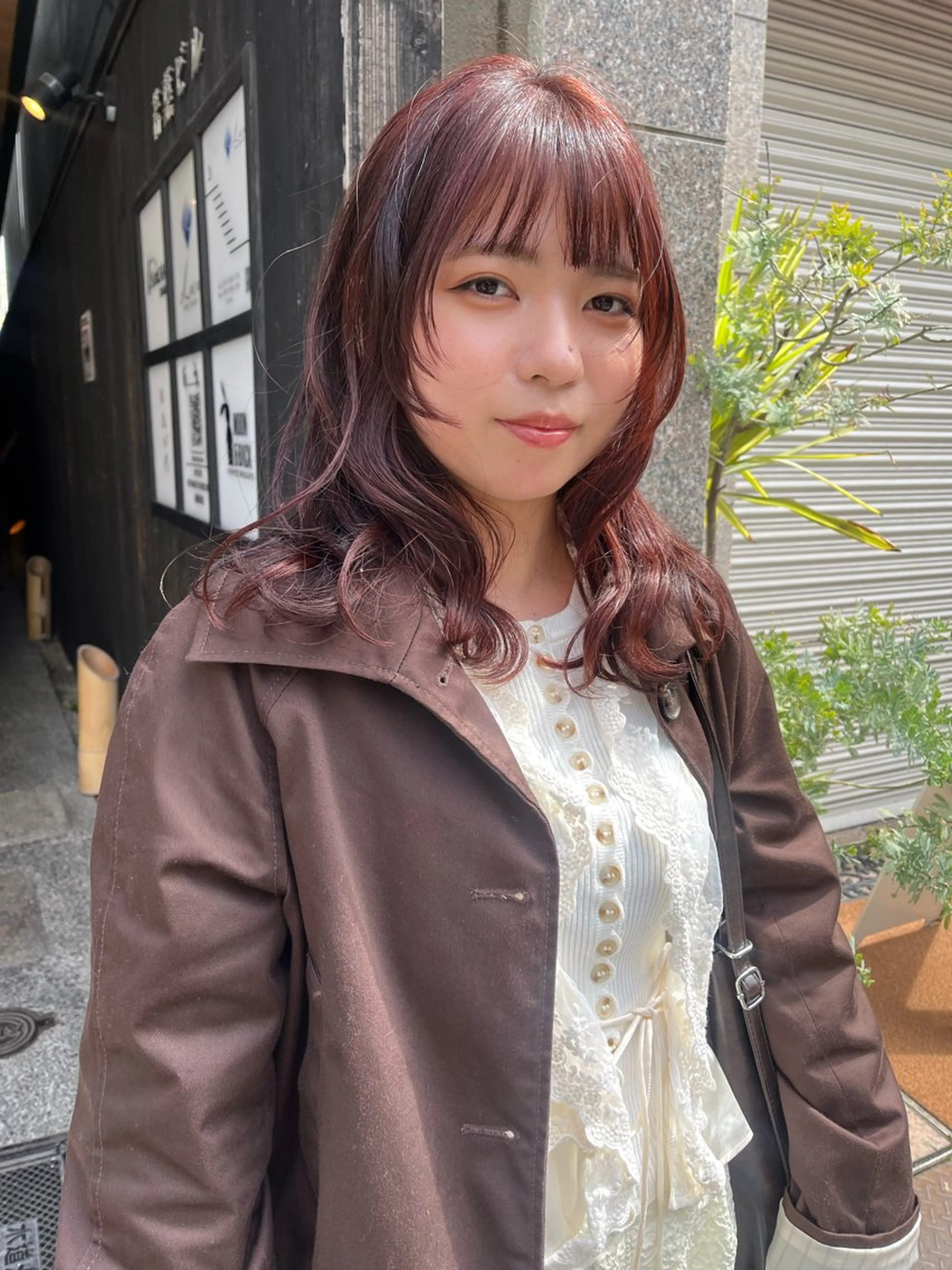 セミロング レイヤー/暖色/ 髪質改善/永礼芳果のヘアスタイル