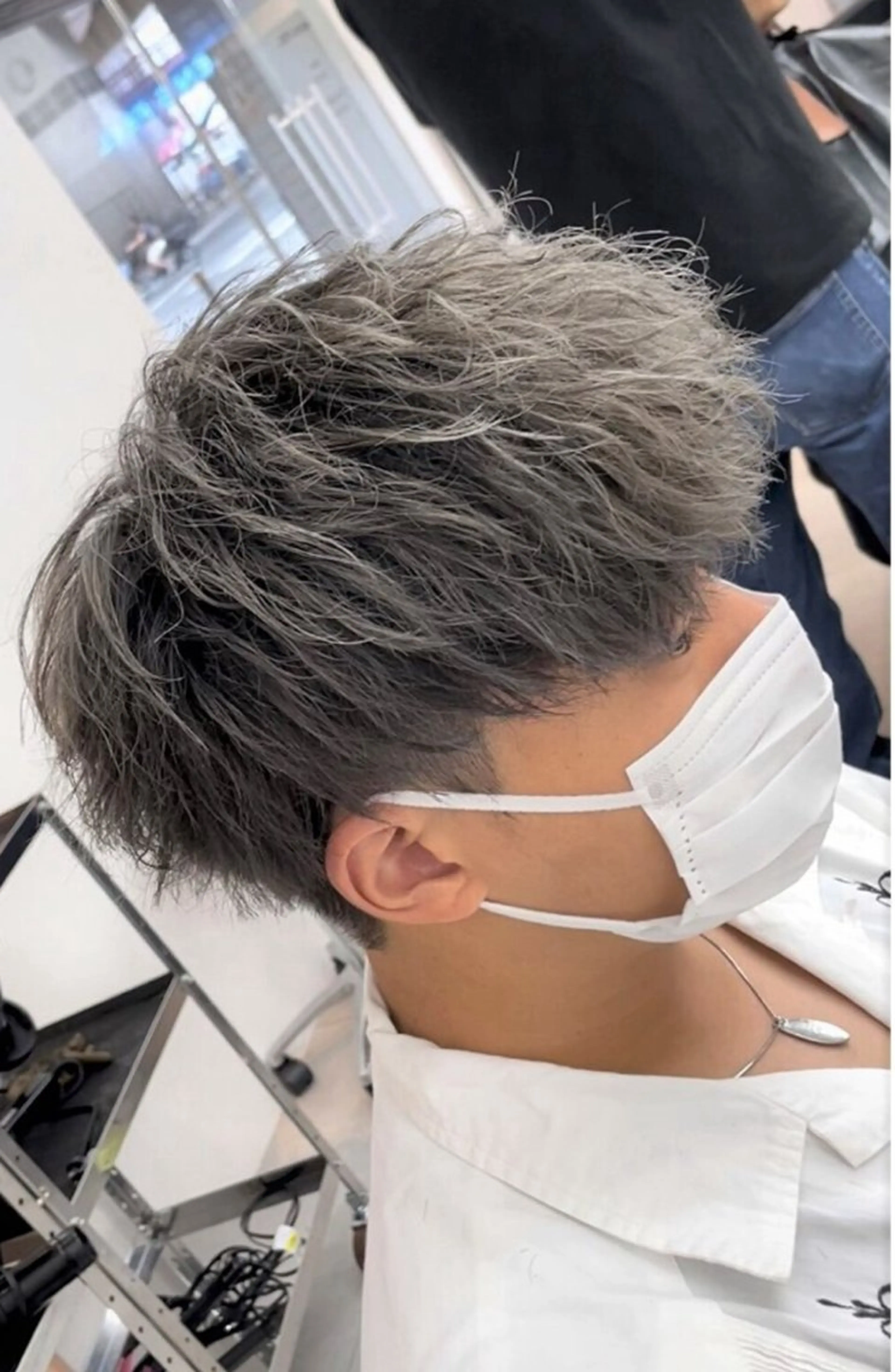 ミディアム MENS FEEL 心斎橋店所属・森口 竜匡のヘアスタイル