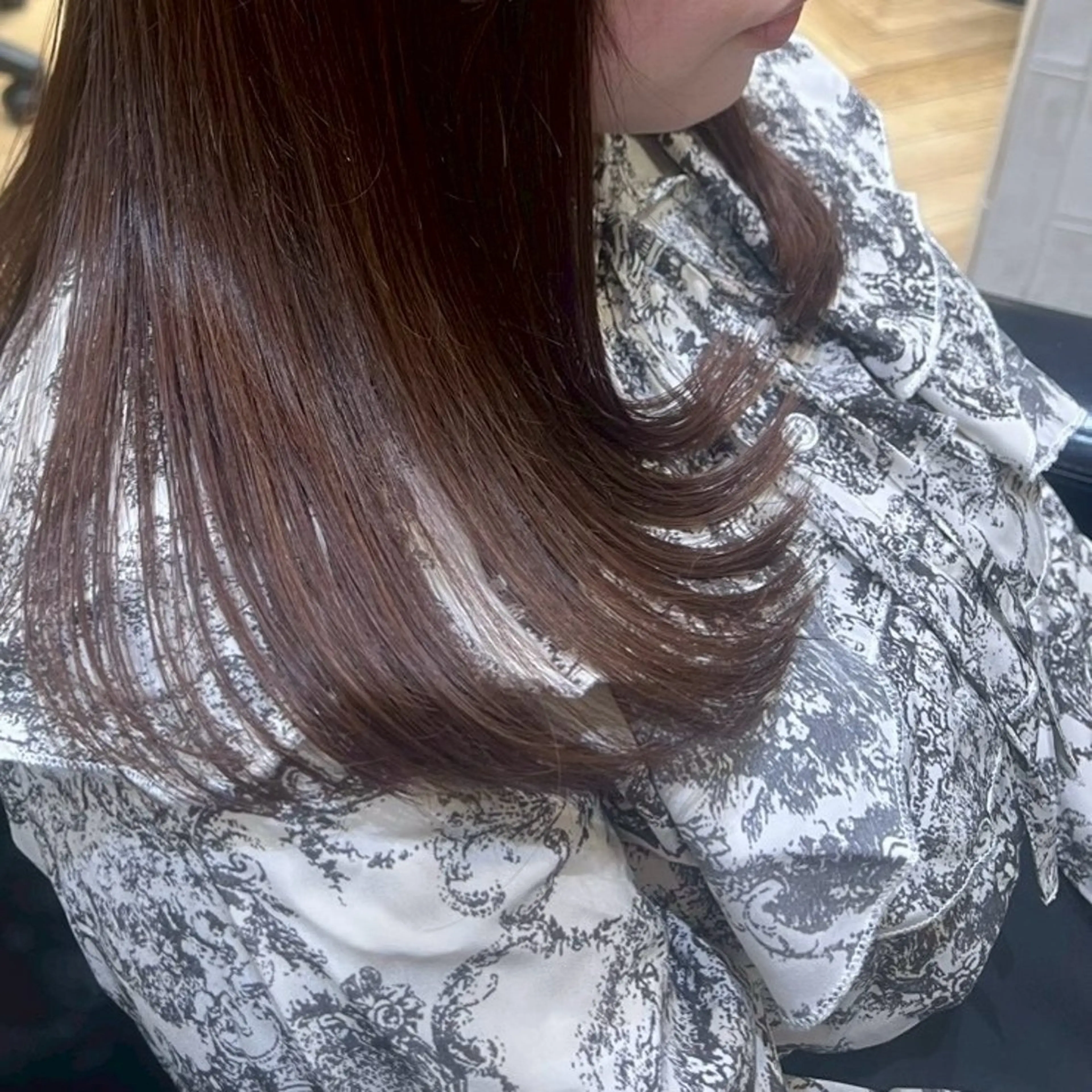 ミディアム BE-AREA所属・藤村 ひよりのヘアスタイル