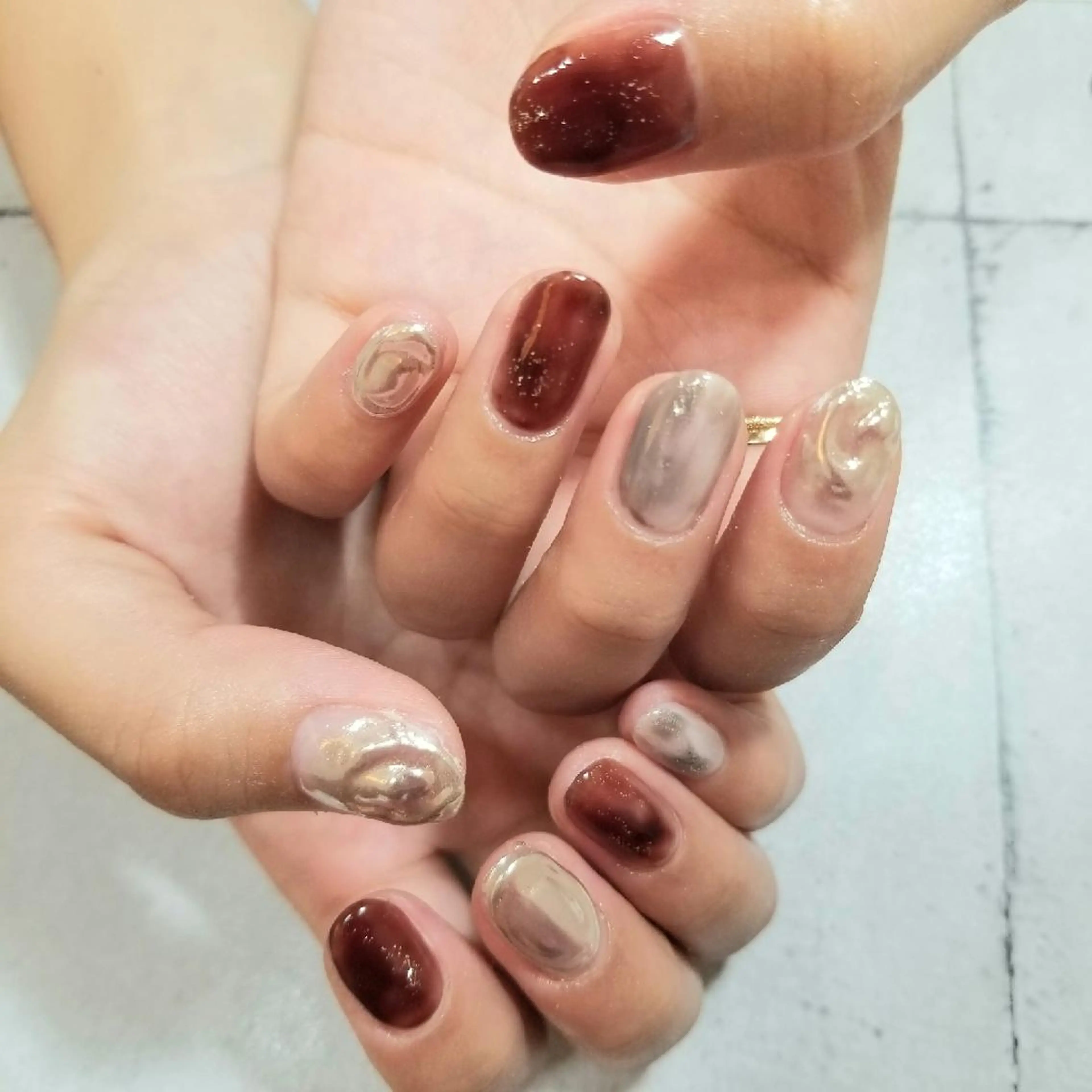 ネイル nailatelier nijiiro.所属・nijiiro🌈 サトウのネイルデザイン