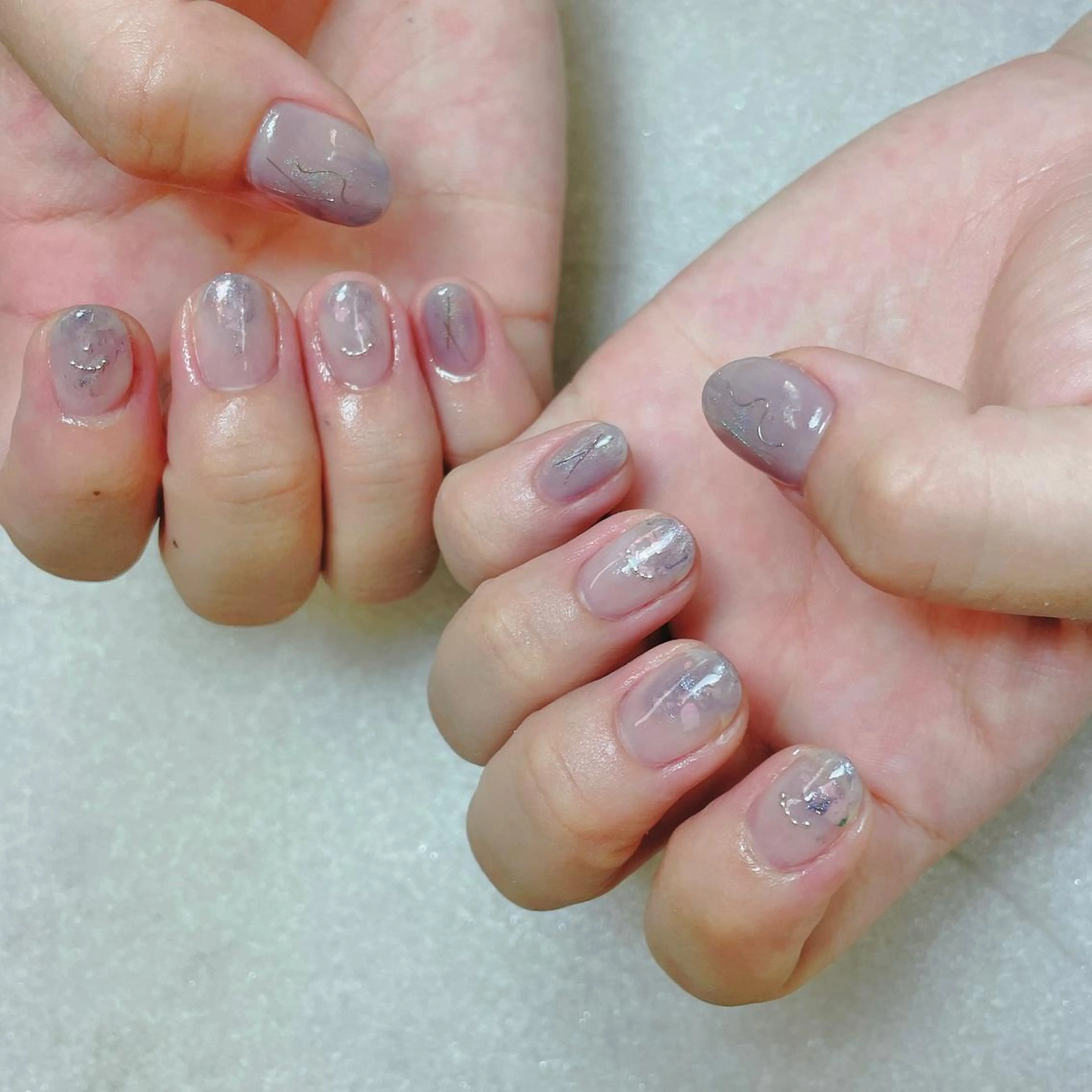 ネイル アートネイル ハンドネイル A85G ayakoのネイルデザイン