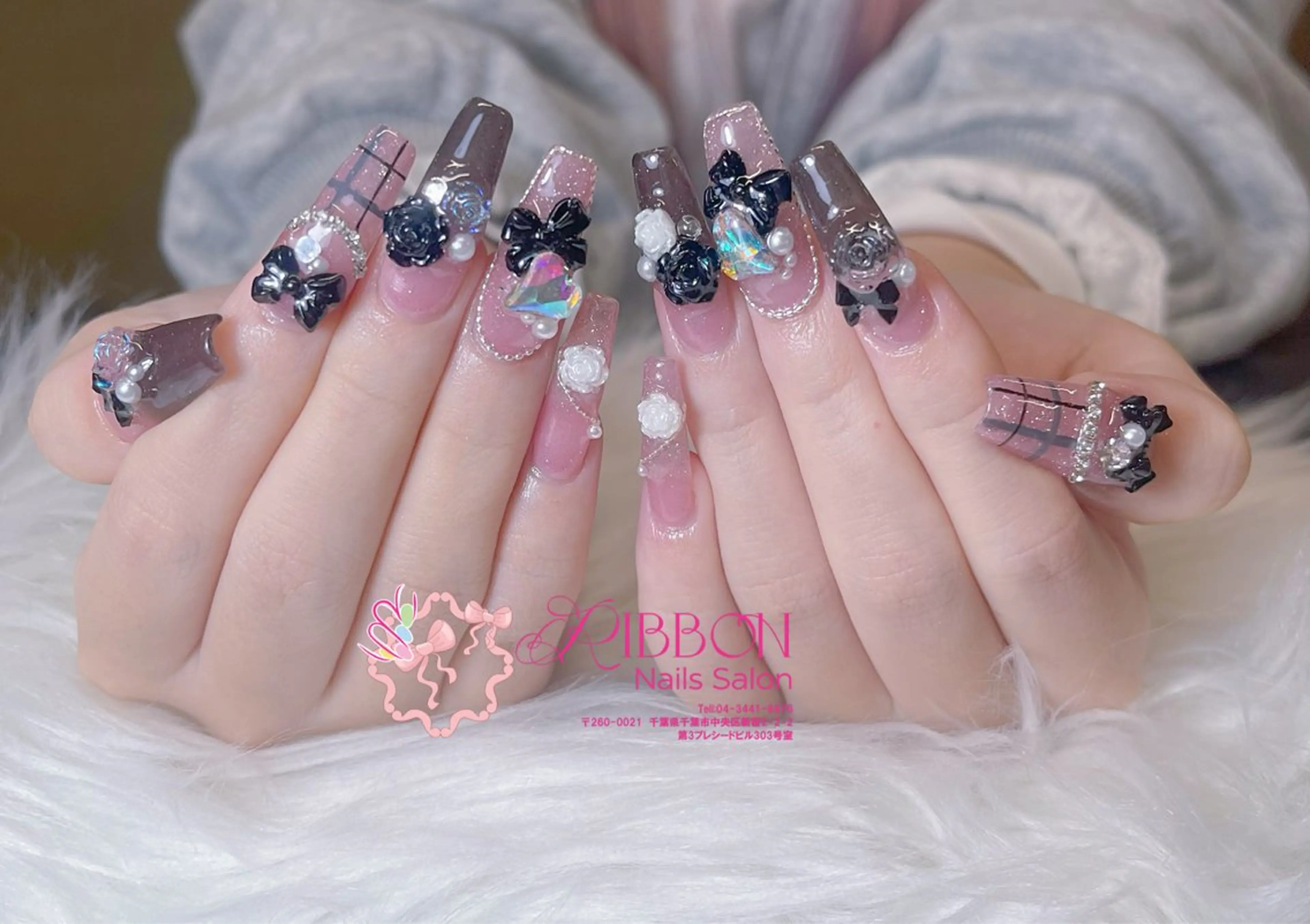 ネイル チークネイル フットネイル フレンチネイル グラデーション 韓国ネイル Ribbonnail salonのネイルデザイン