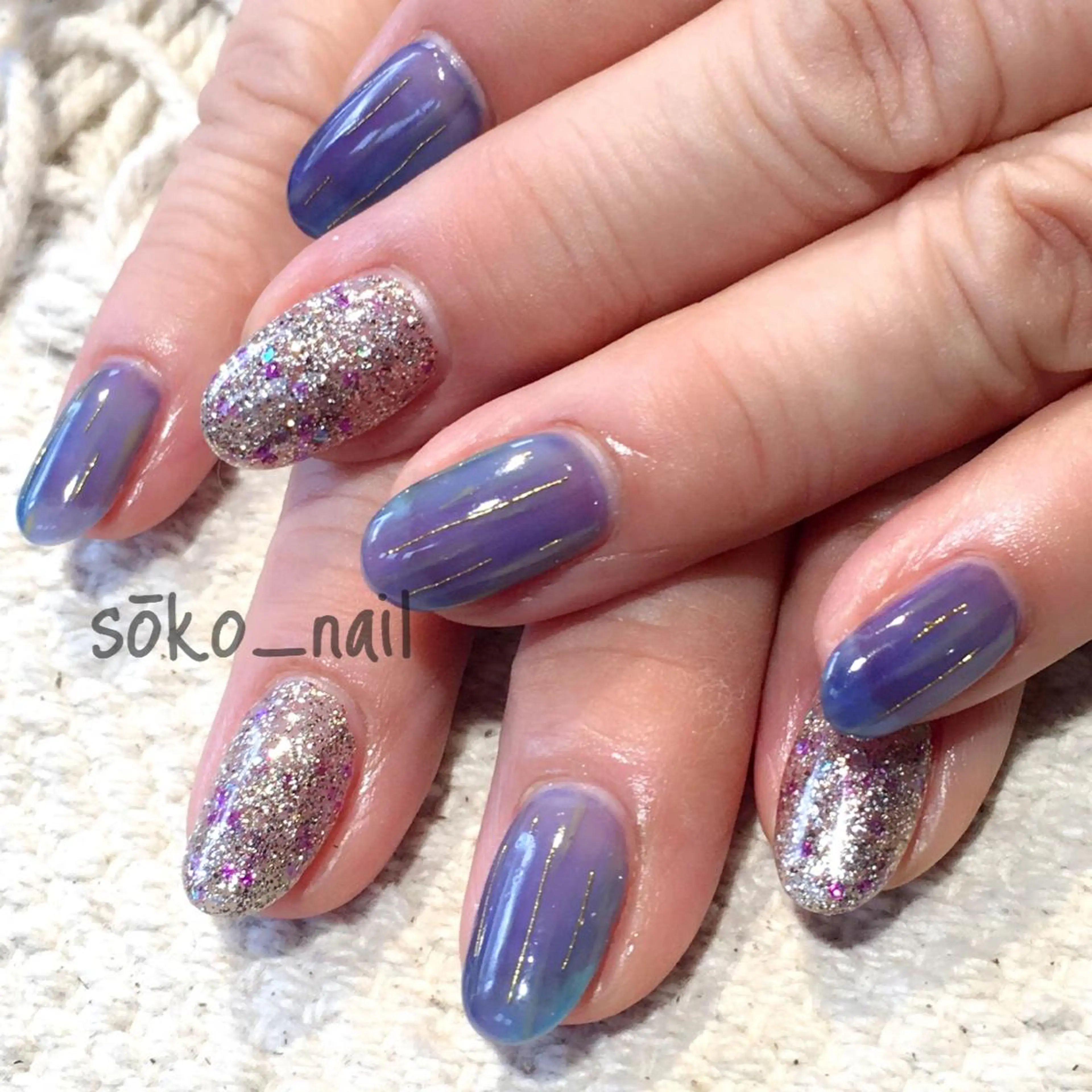 ネイル ハンドネイル sōko Hair&Nail Salon所属・megu  / sōko nailのネイルデザイン