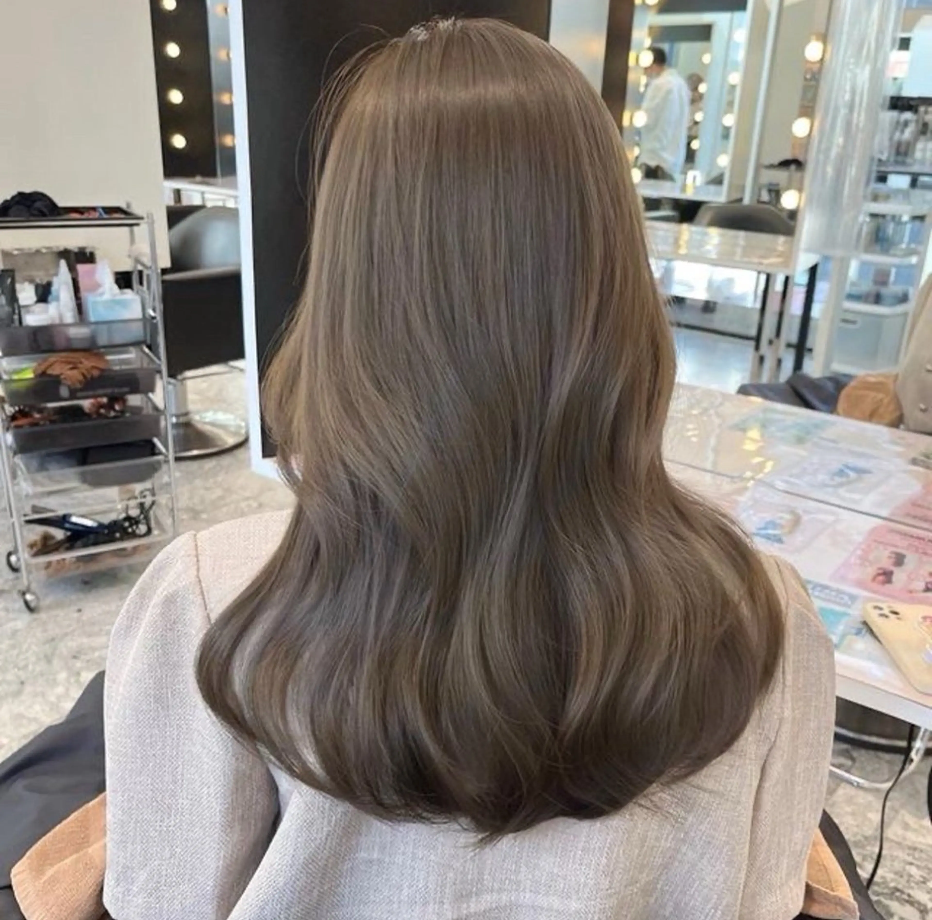 セミロング 心斎橋/レイヤーモデ ル/韓国/メンズのヘアスタイル