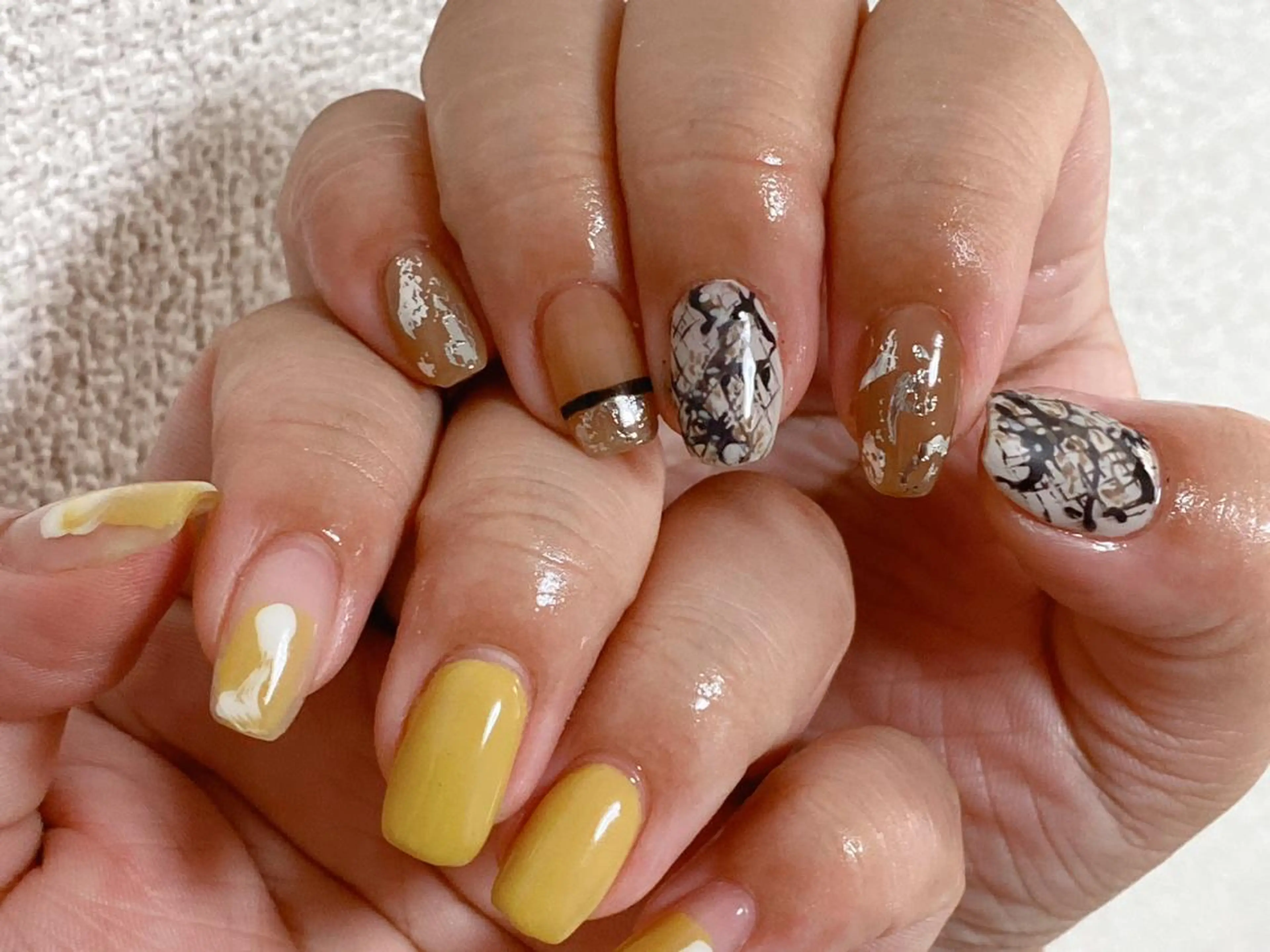 ネイル 大人キレイ 𝑁𝑖𝑥𝑖𝑠のネイルデザイン