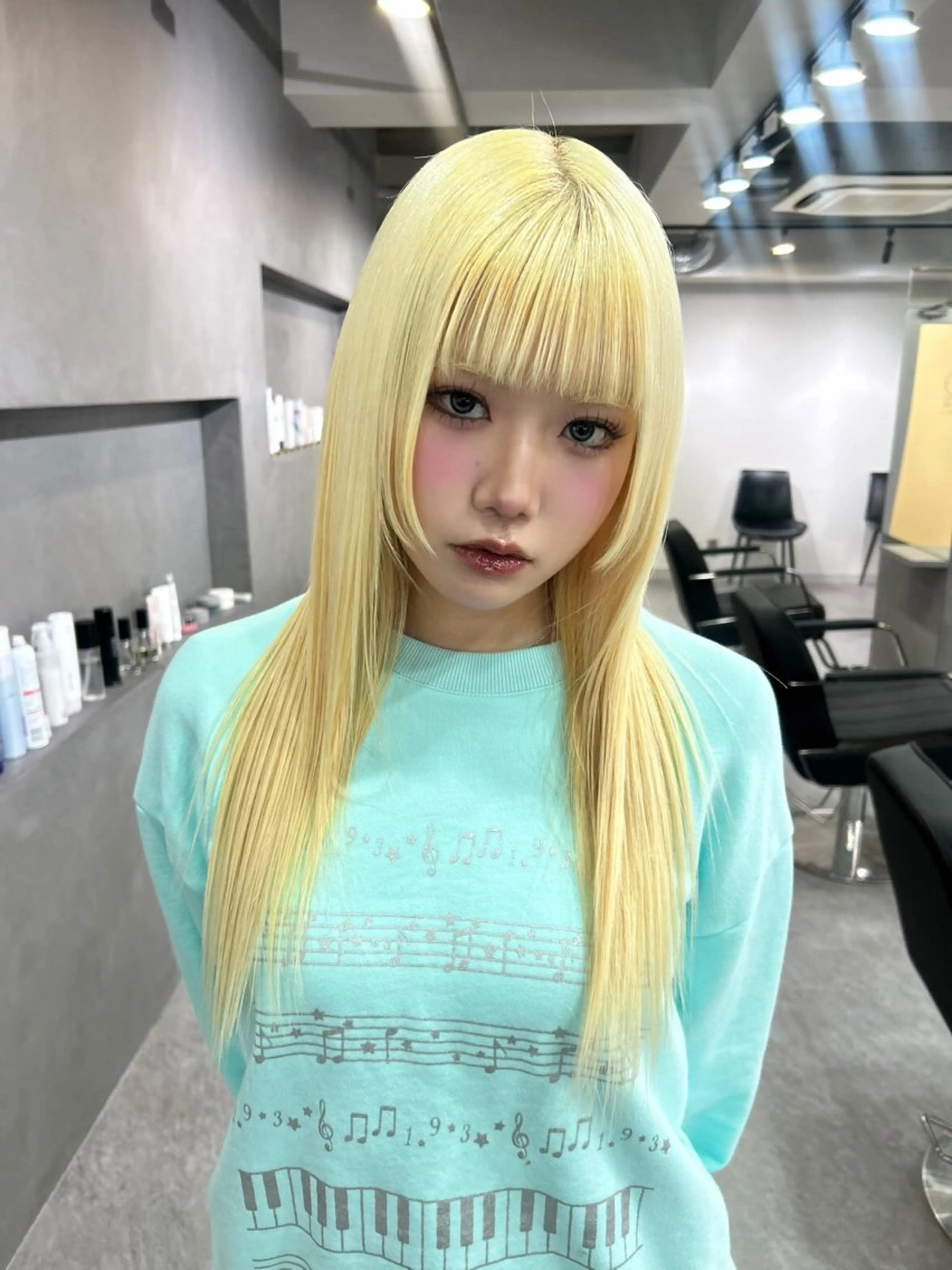 ロング 【色落ちまで可愛い】 mao🐩💜のヘアスタイル