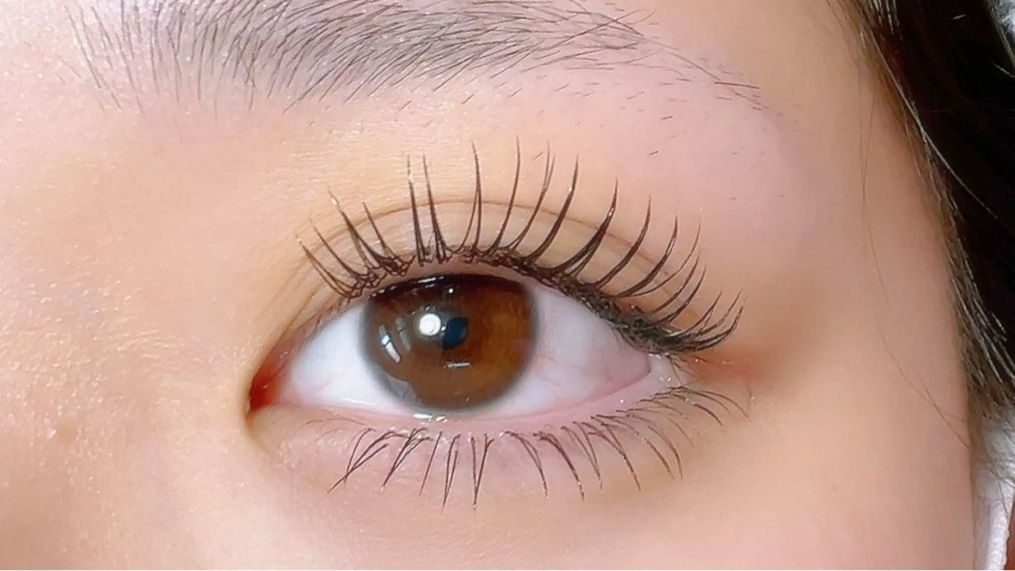 🌈下まつ毛フラットラッシュ／付け放題の写真