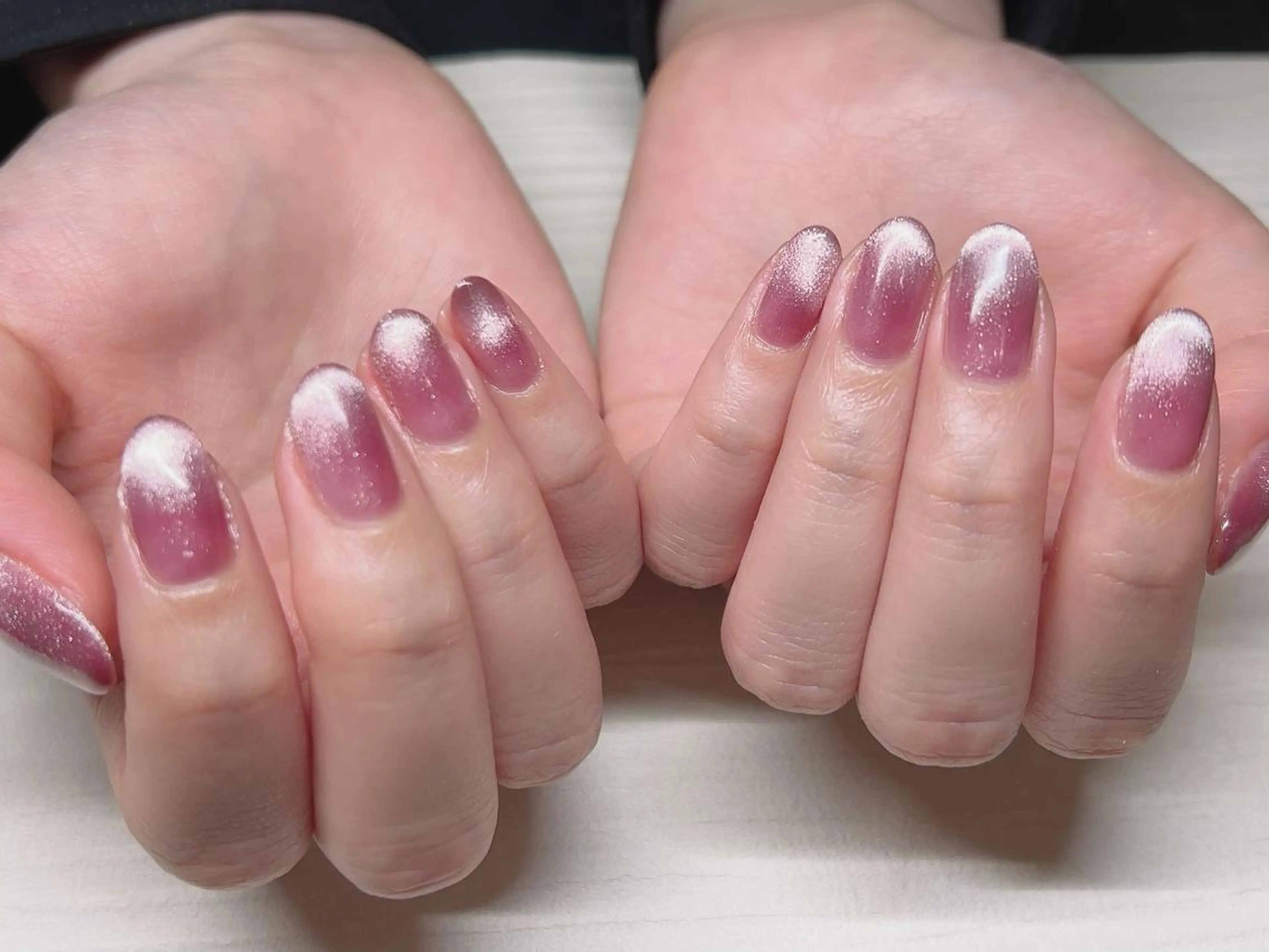 マグネット🧲ネイルの写真