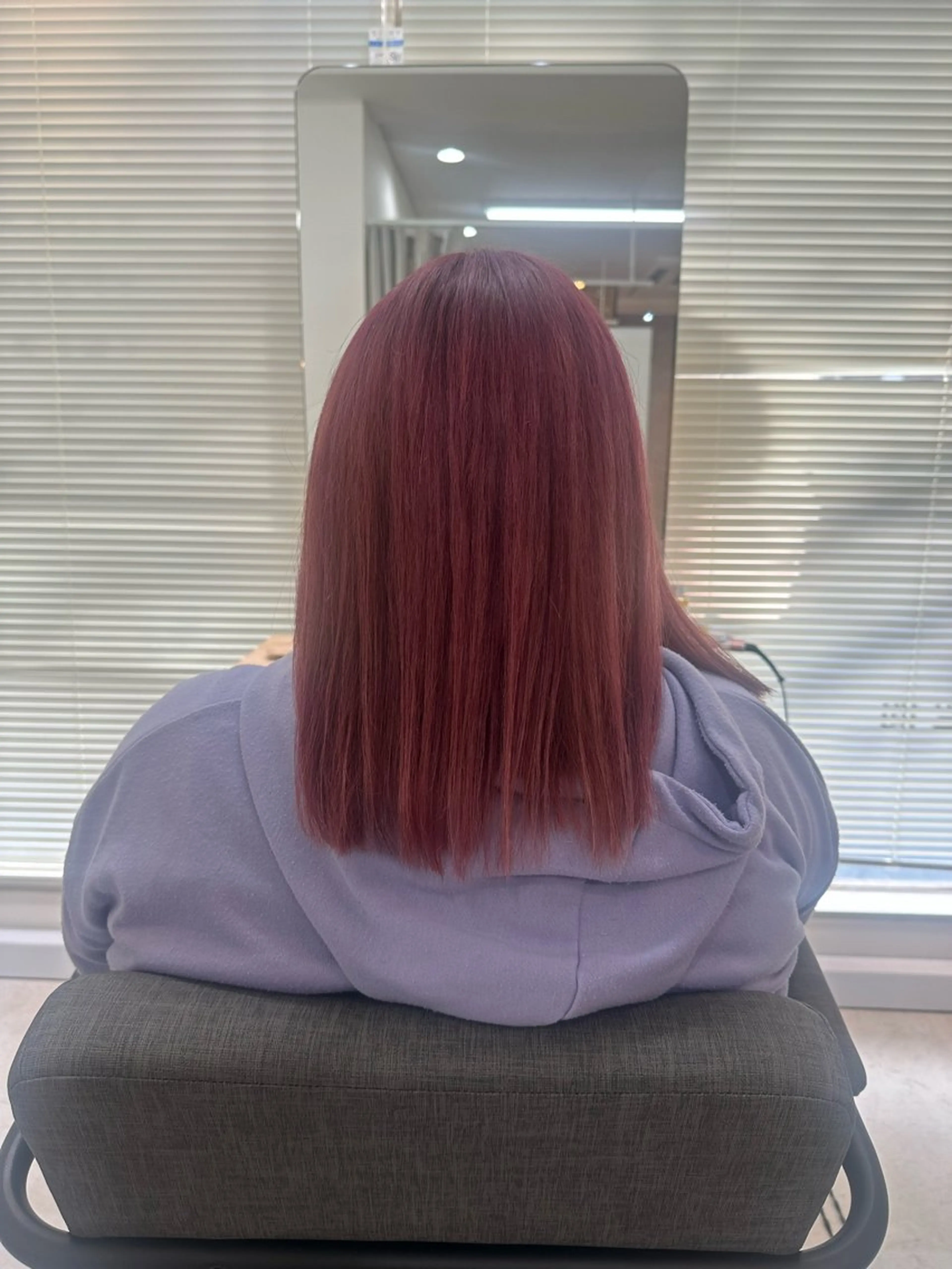 セミロング カット TELA HAIR 草加　　江口のヘアスタイル