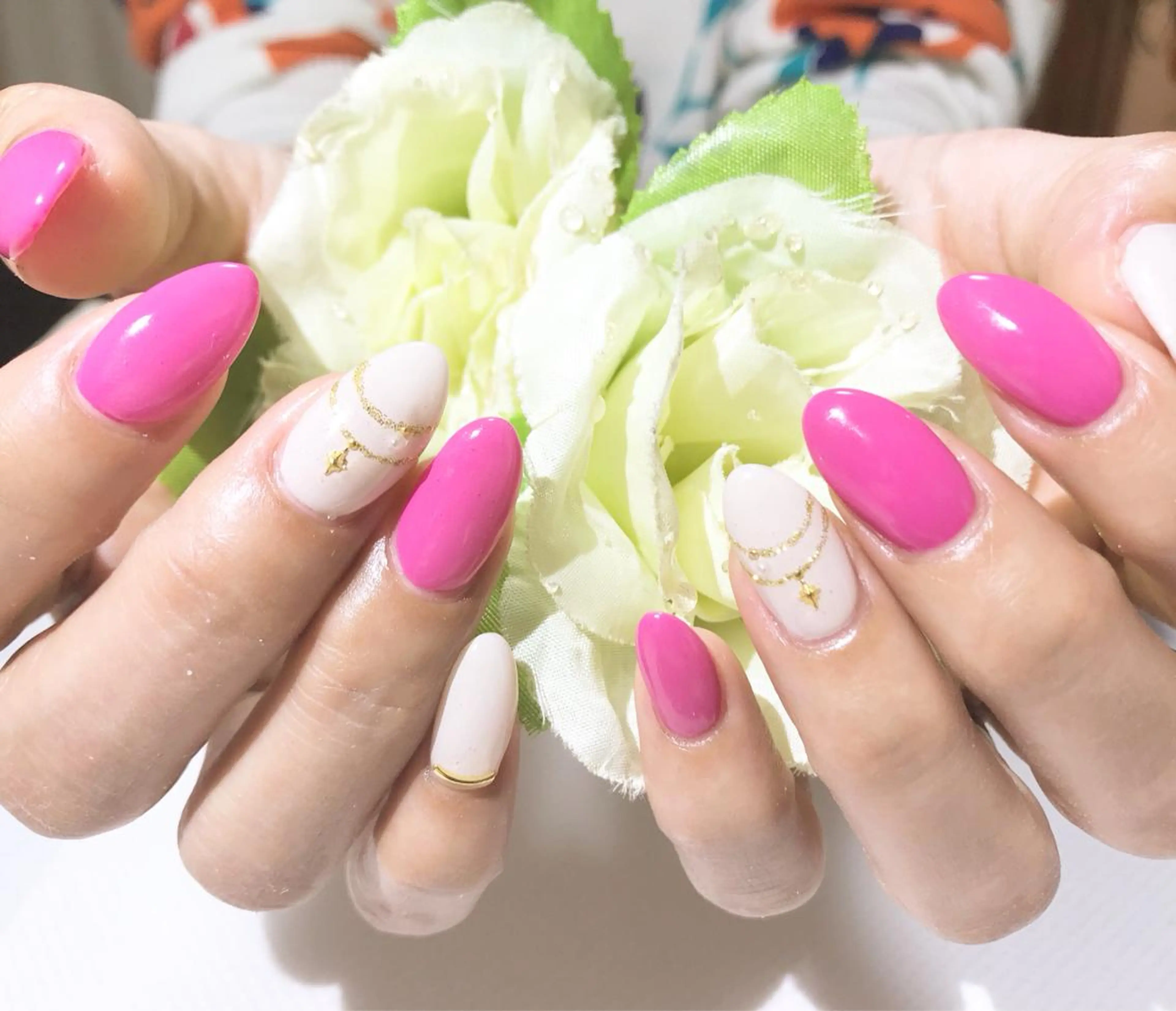 ネイル 入学式 フットネイル ピンク シンプルネイル 春ネイル ハンドネイル ネイル フフラ所属・nail fufla ♡yamane♡のネイルデザイン