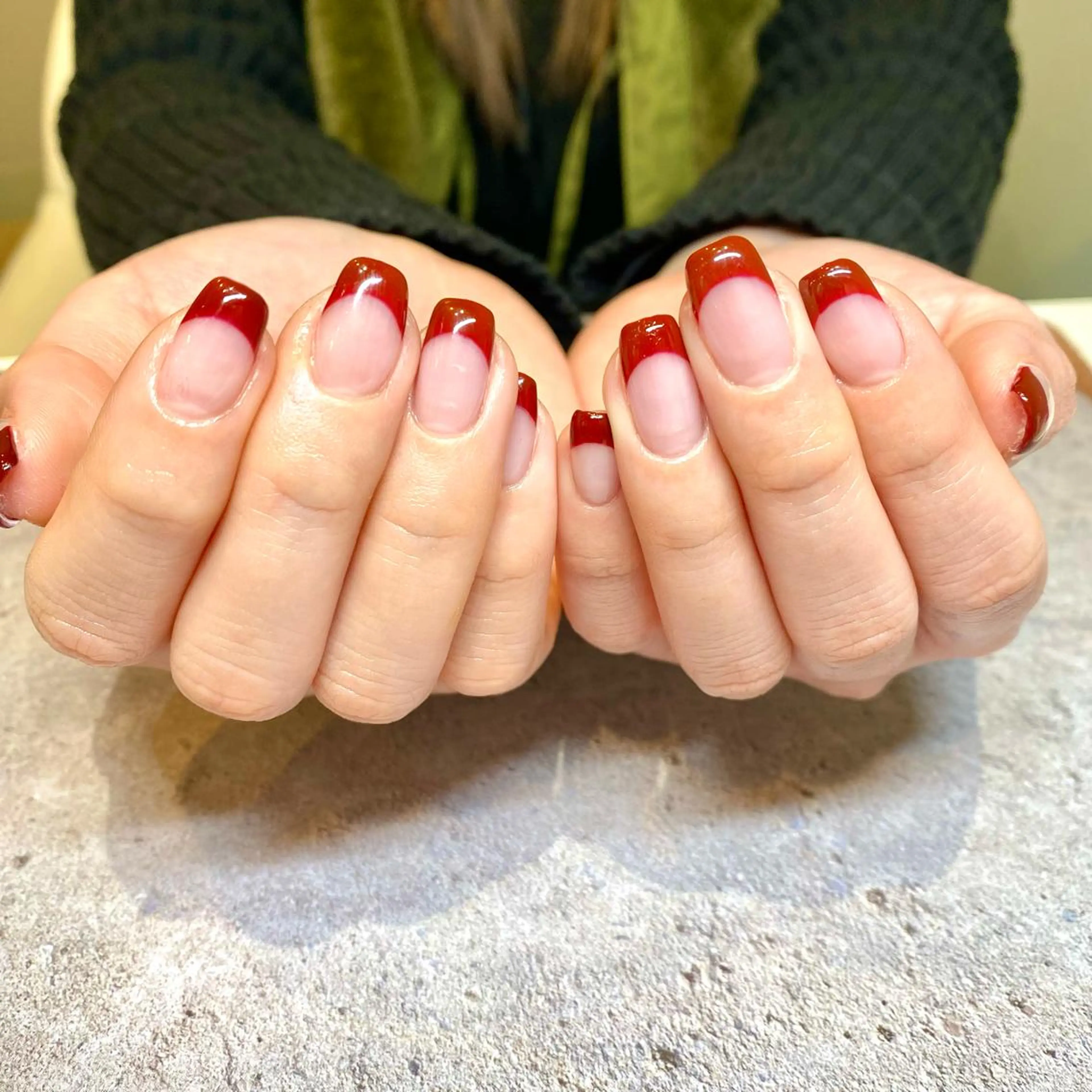 ネイル フレンチネイル nail salon eve...のネイルデザイン