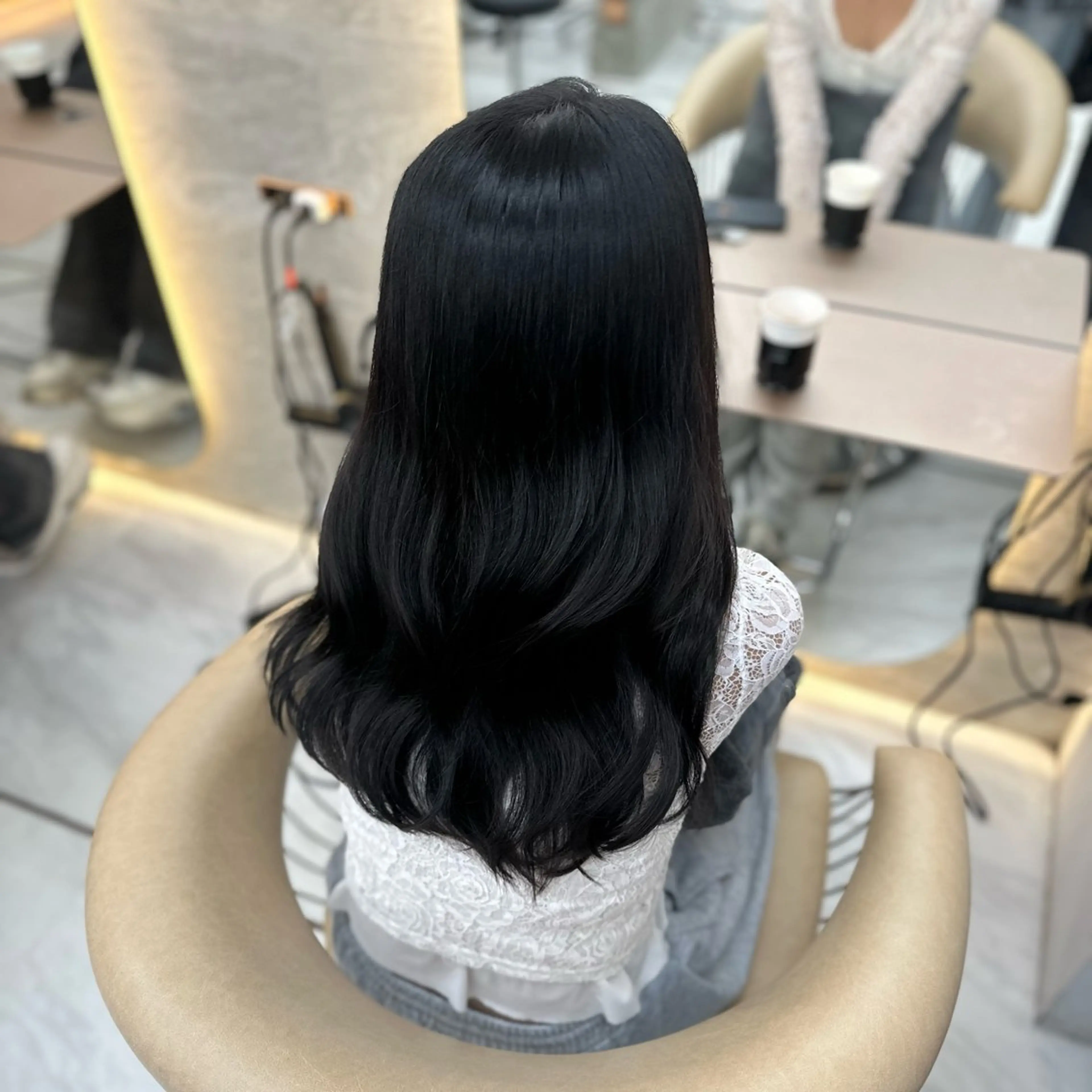 ロング カラー 透明感カラー 池袋/ボブ/透明感 ໒꒱⋆꙳ゆいなのヘアスタイル