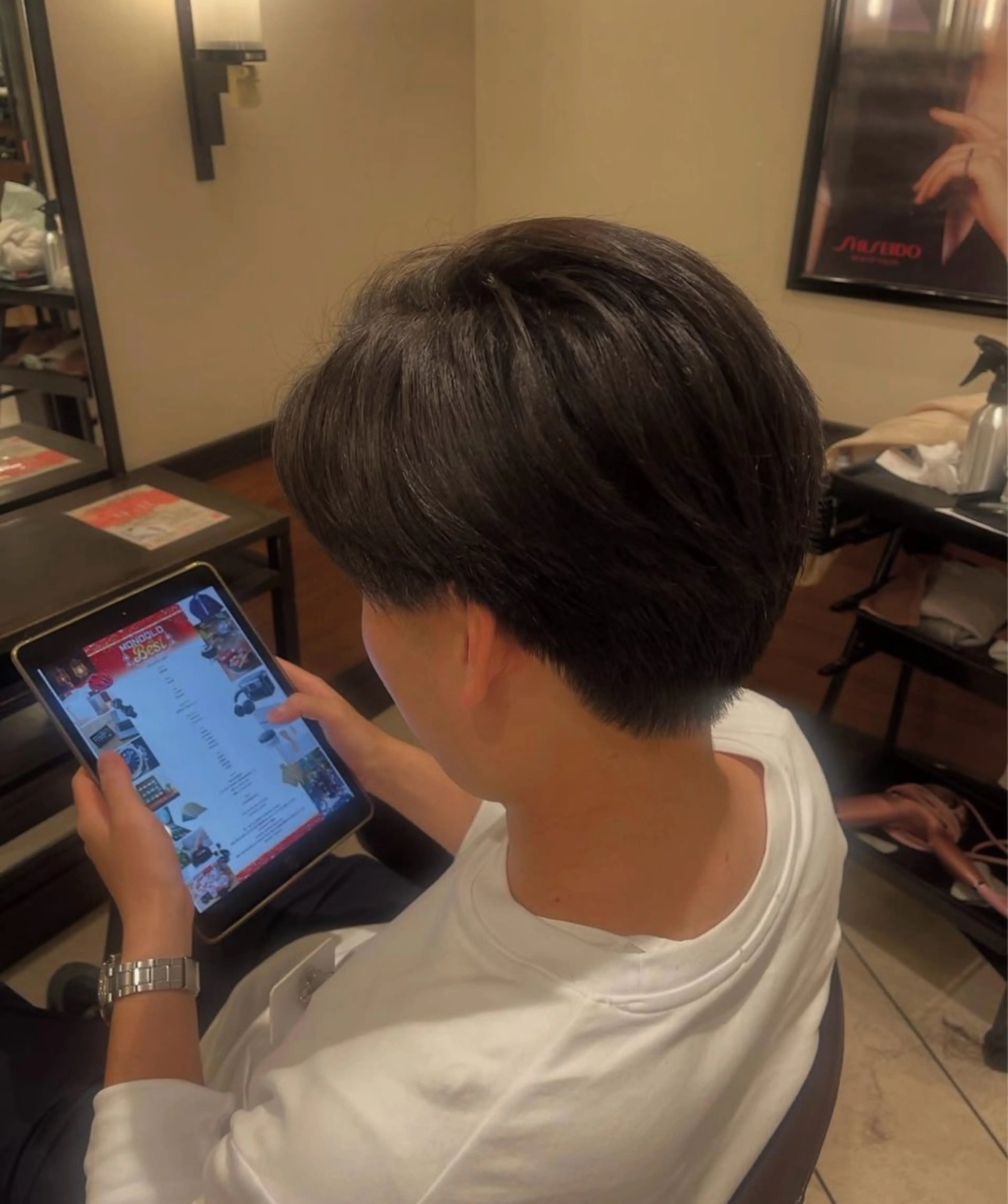 ショート メンズ 資生堂ビューティーサロン伊勢丹立川店所属・🫧🧴 木幡🧴🫧のヘアスタイル