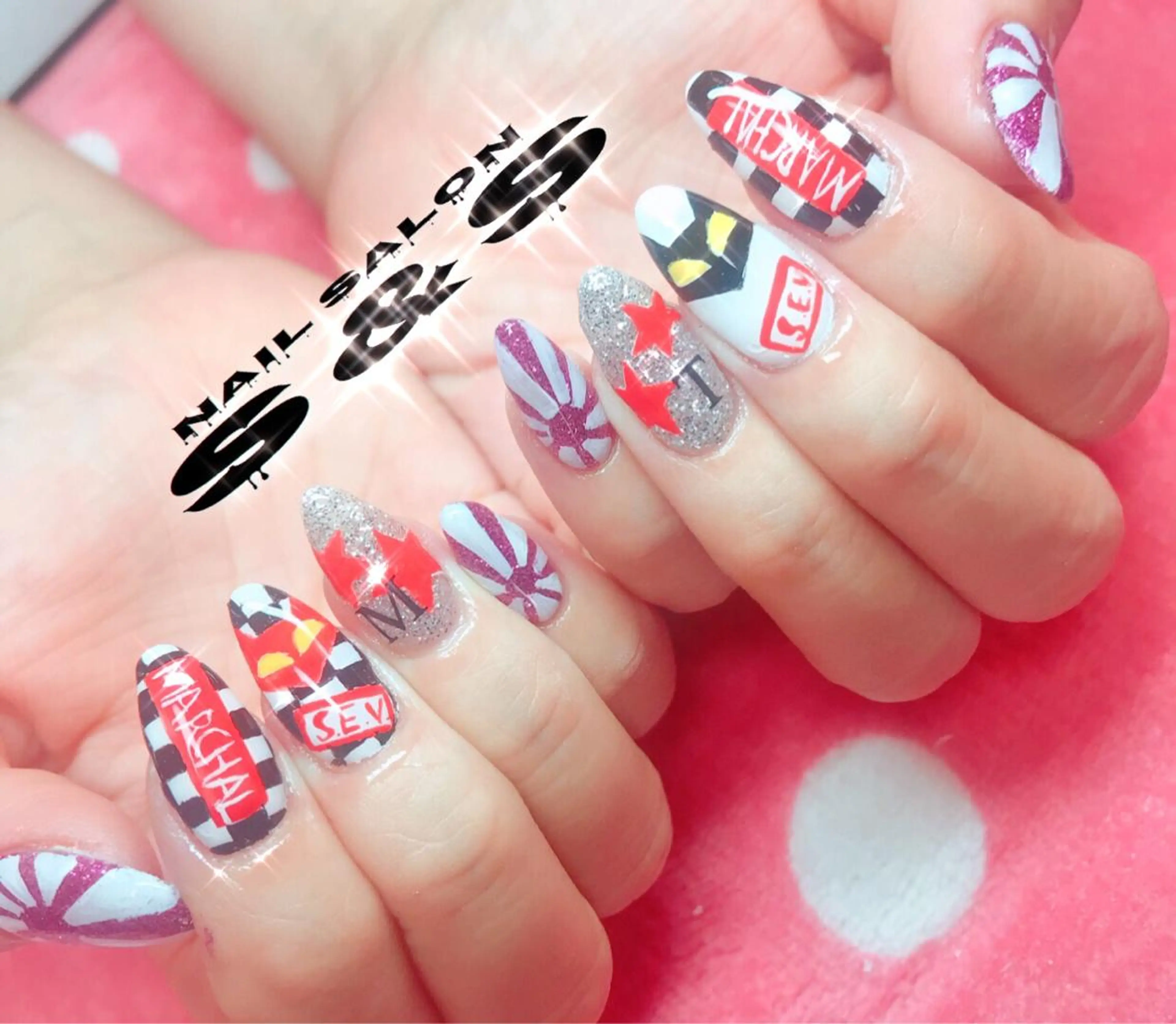 ネイル 長さ出し メンズネイル 持ち込み スカルプネイル ネイルチップ S&S 村田小百合のネイルデザイン