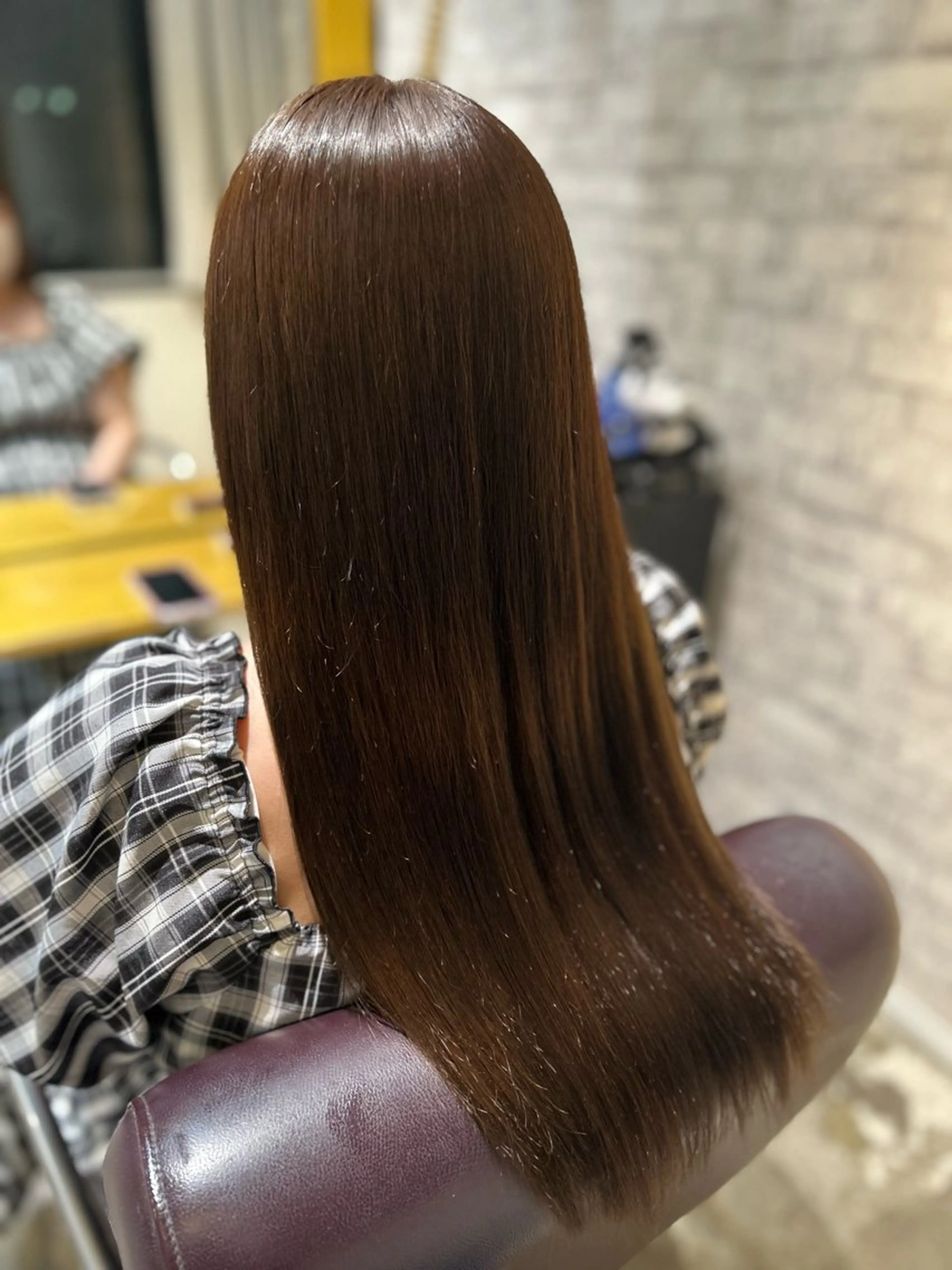 ロング カット ヘアカラー 縮毛矯正 縮毛矯正／髪質改善 🌼mizukiのヘアスタイル