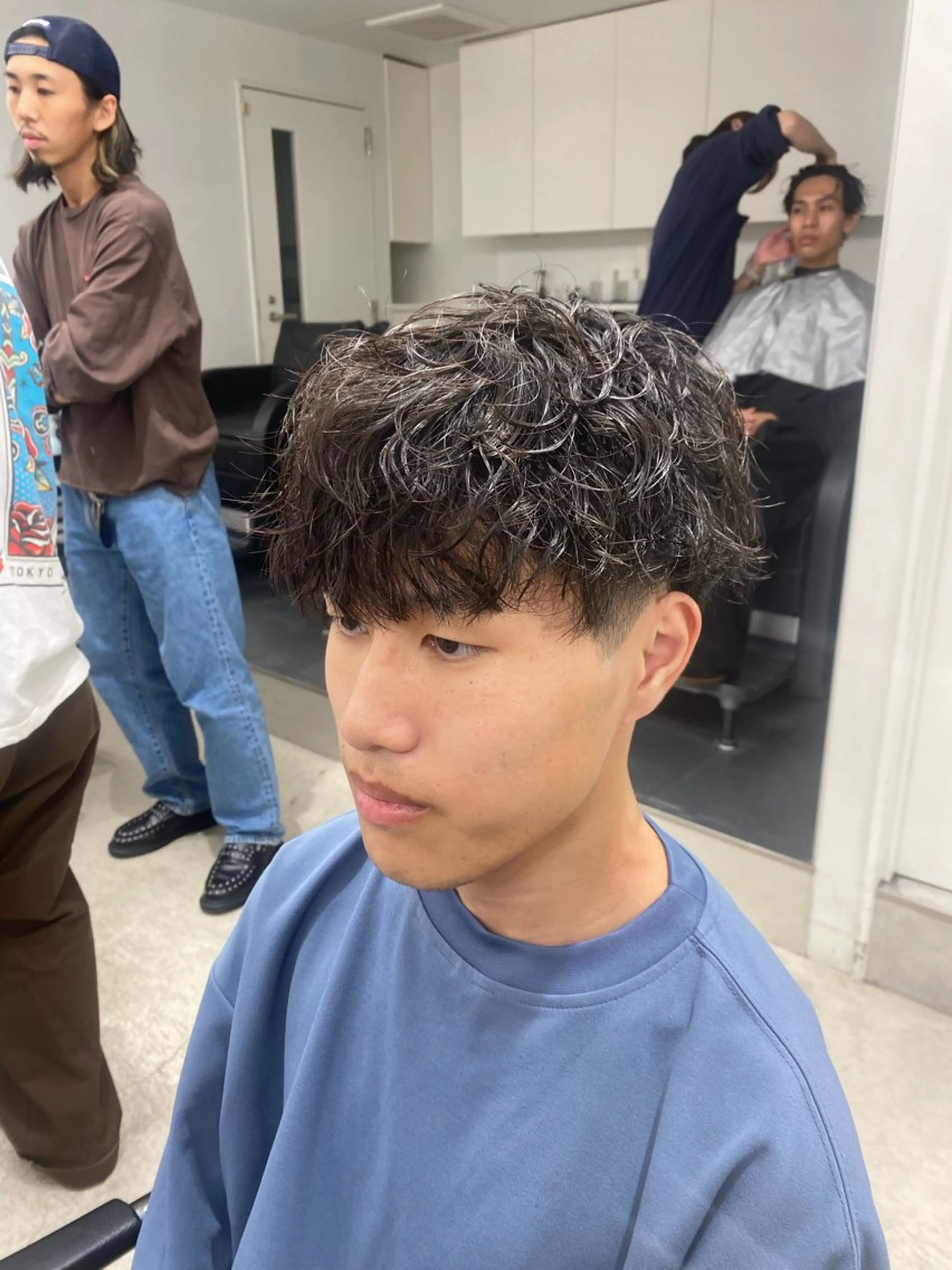 パーマ メンズ カット パーマ メンズパーマ/名駅 /カラー/SEIYAのヘアスタイル