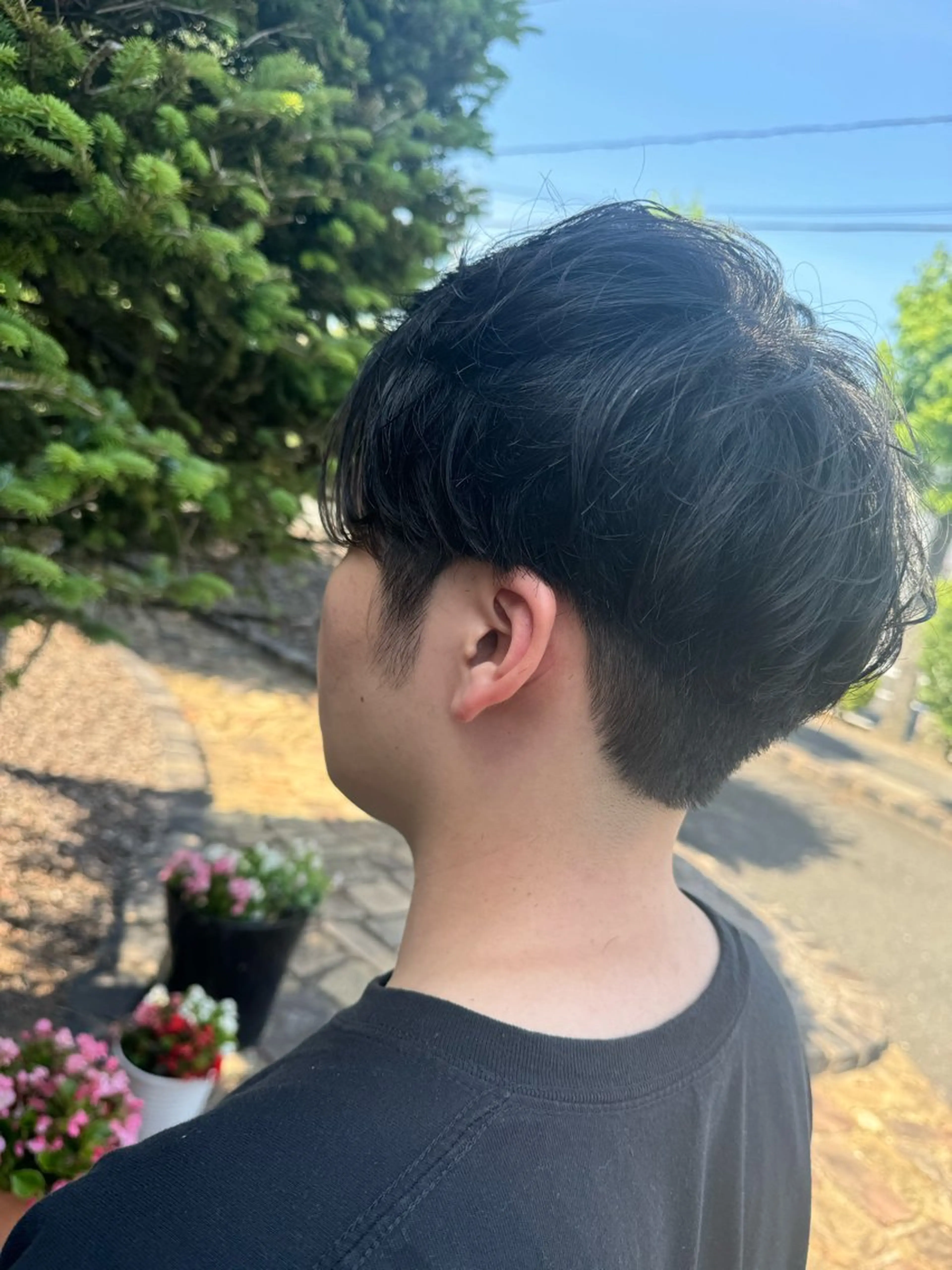 メンズ 𝒇𝒍𝒂𝒕/ 𝐇𝐈𝐍𝐀のヘアスタイル