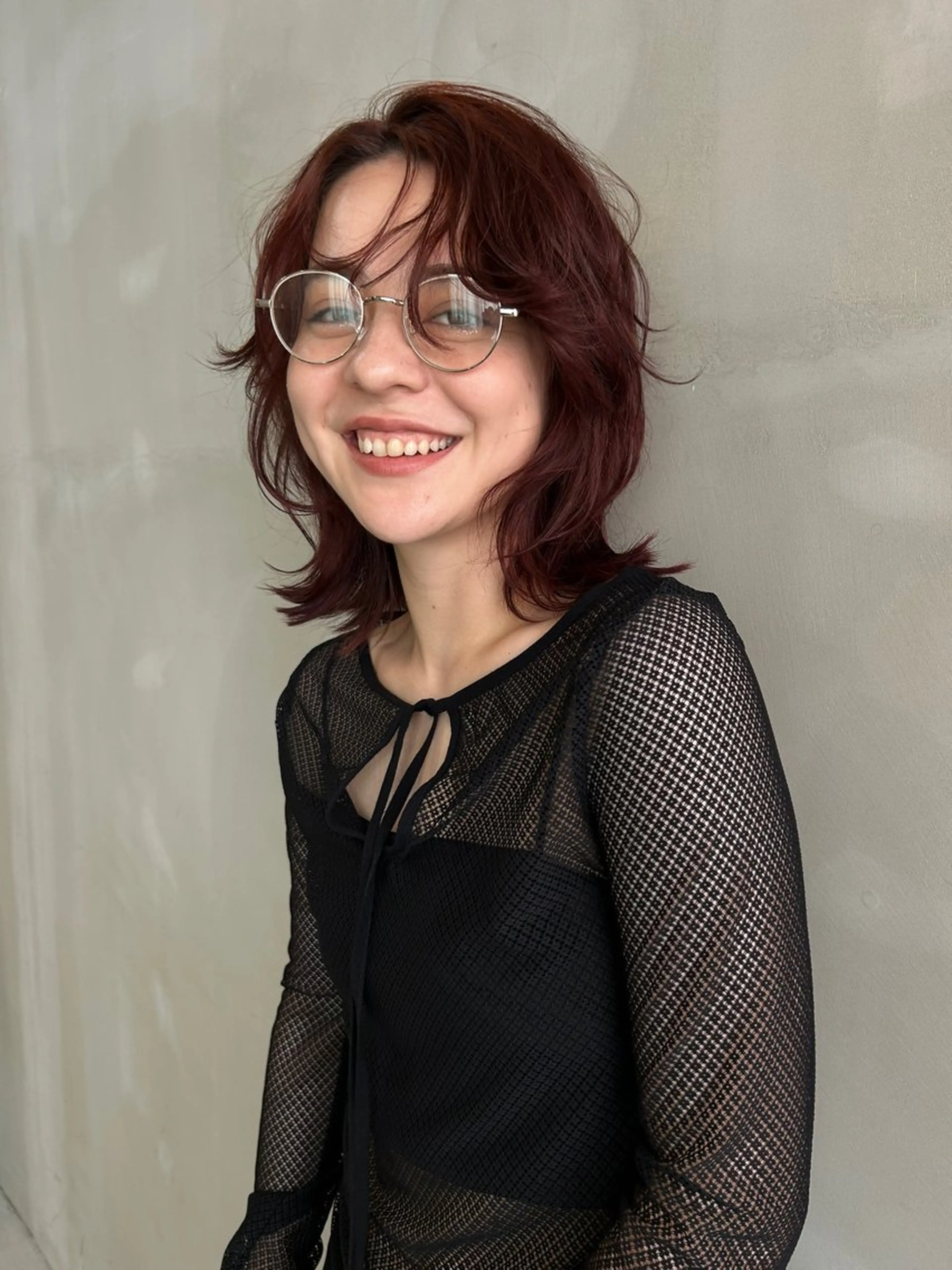 ショート カラー カット ヘアカラー トリートメント ショート/ボブ専門 宮脇美奈/南船場のヘアスタイル