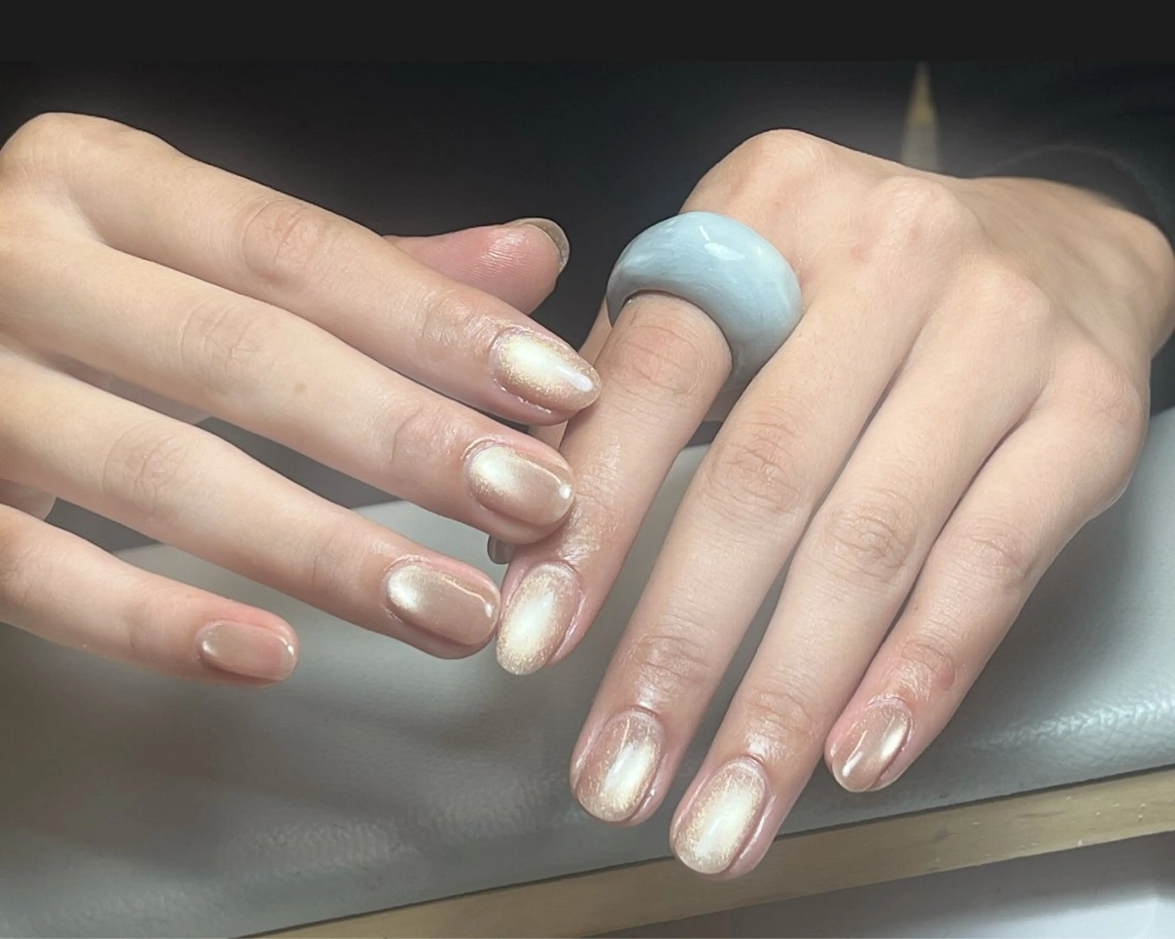 ネイル アートネイル 韓国ネイル 持ち込み ニュアンスネイル ワンカラーネイル ハンドネイル イブ ネイリのネイルデザイン