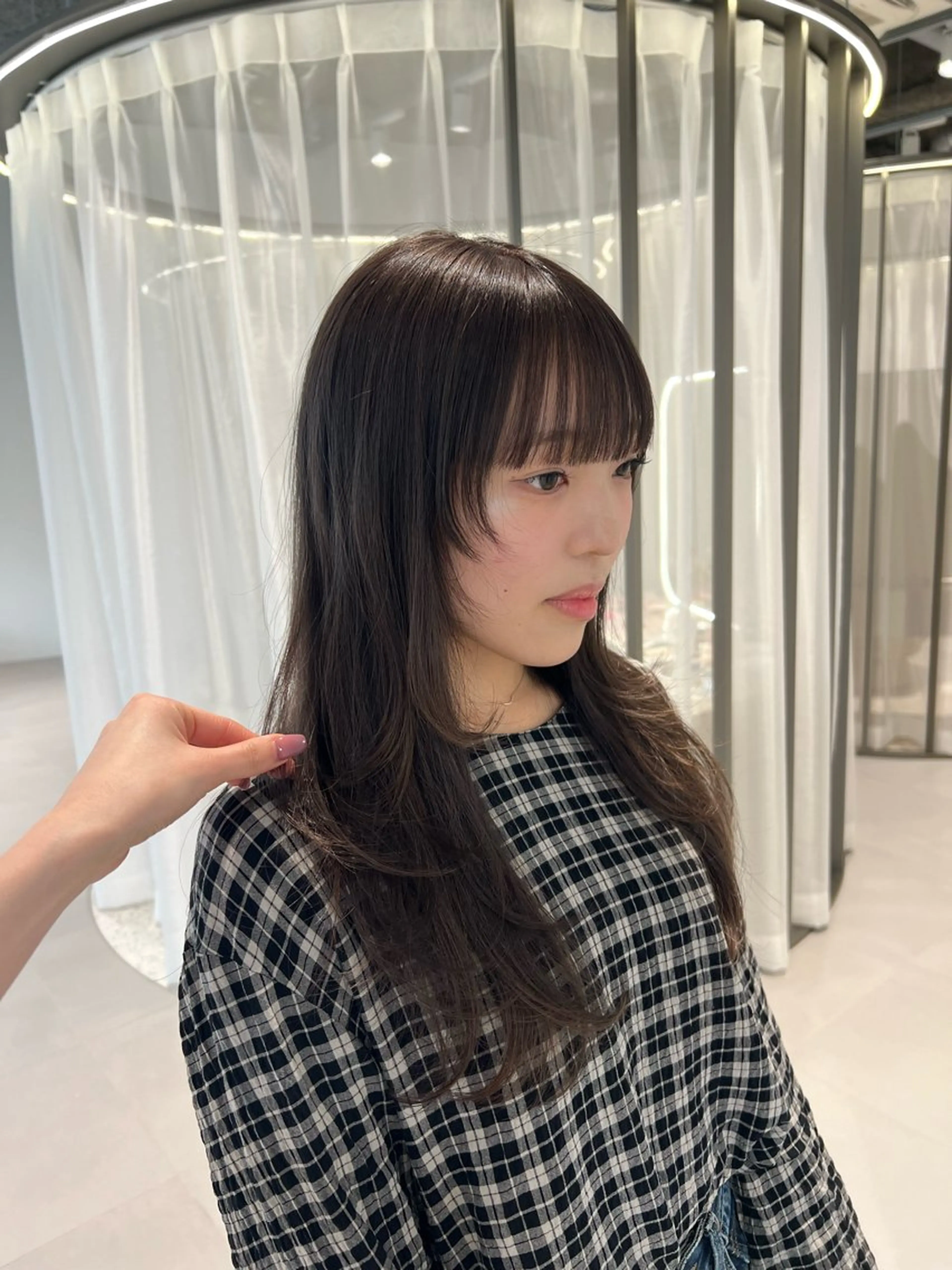 セミロング カラー カット ヘアカラー 似合わせ/レイヤー 💟SAEのヘアスタイル