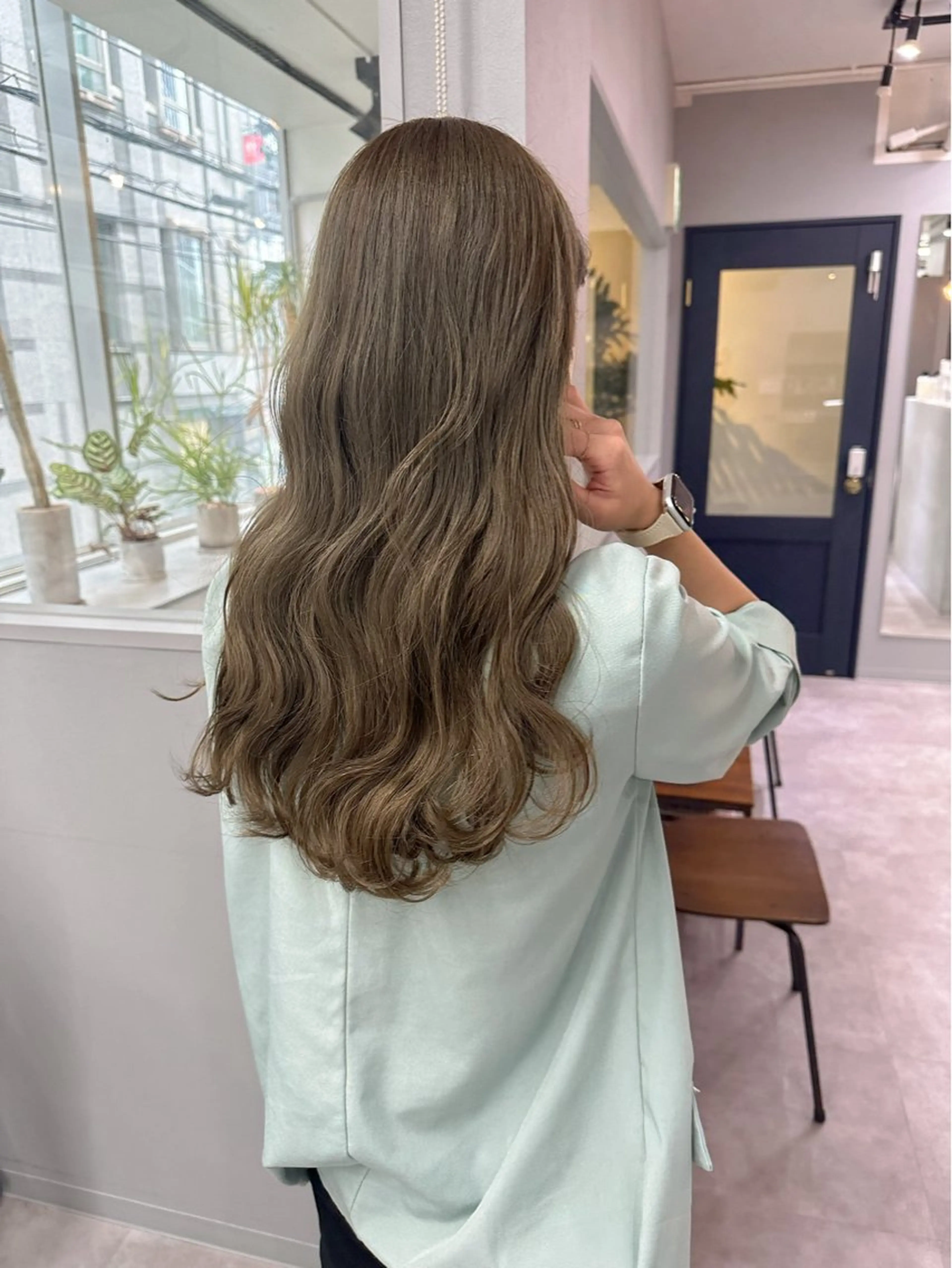 ロング ヘアカラー トリートメント ヘッドスパ 似合わせ🎀 Miku♡のヘアスタイル